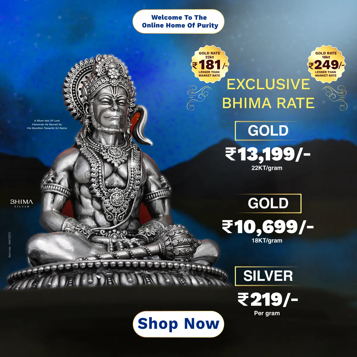 Full width banner section image alt