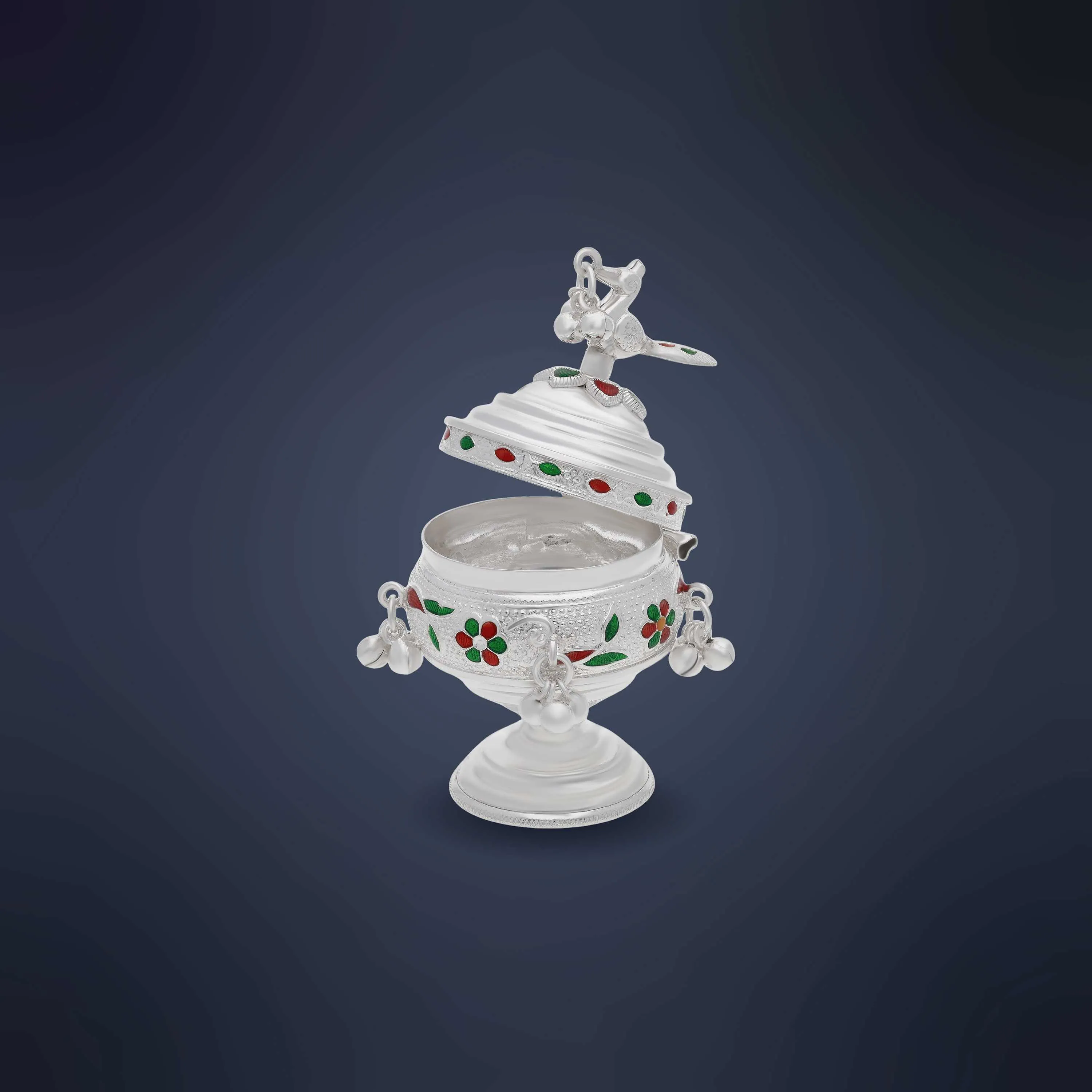 Silver Kumkum Grt Silver Articles Online Buy Silver Kumkum Box