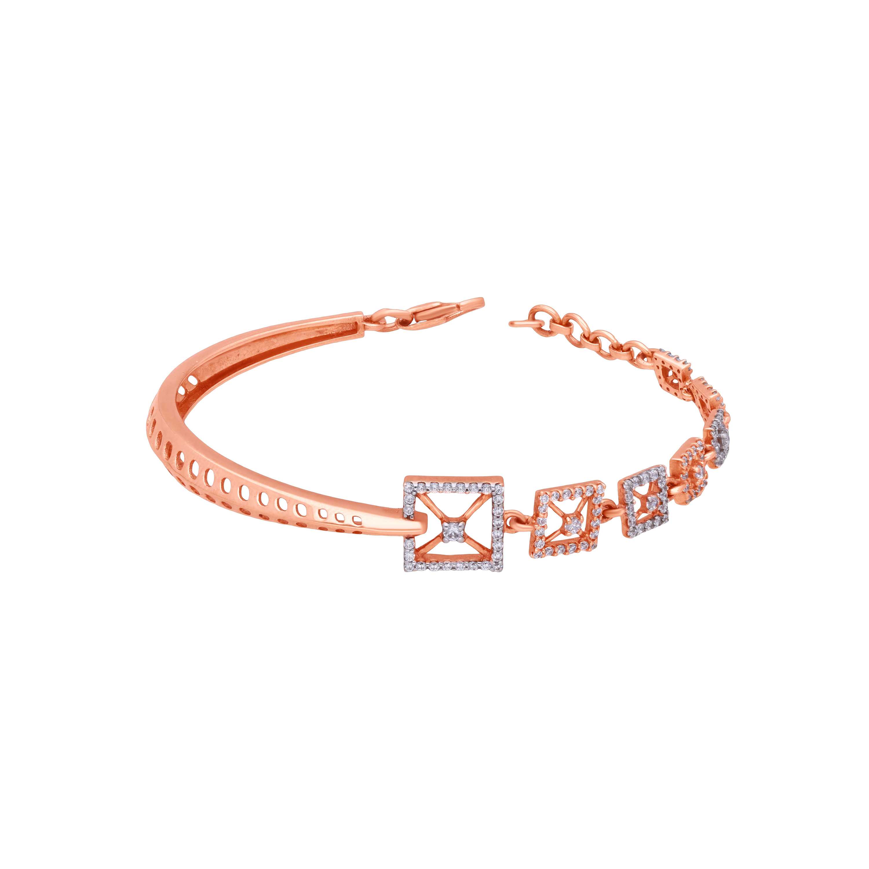 Twenty One 1.8mm Rose Gold Bangle