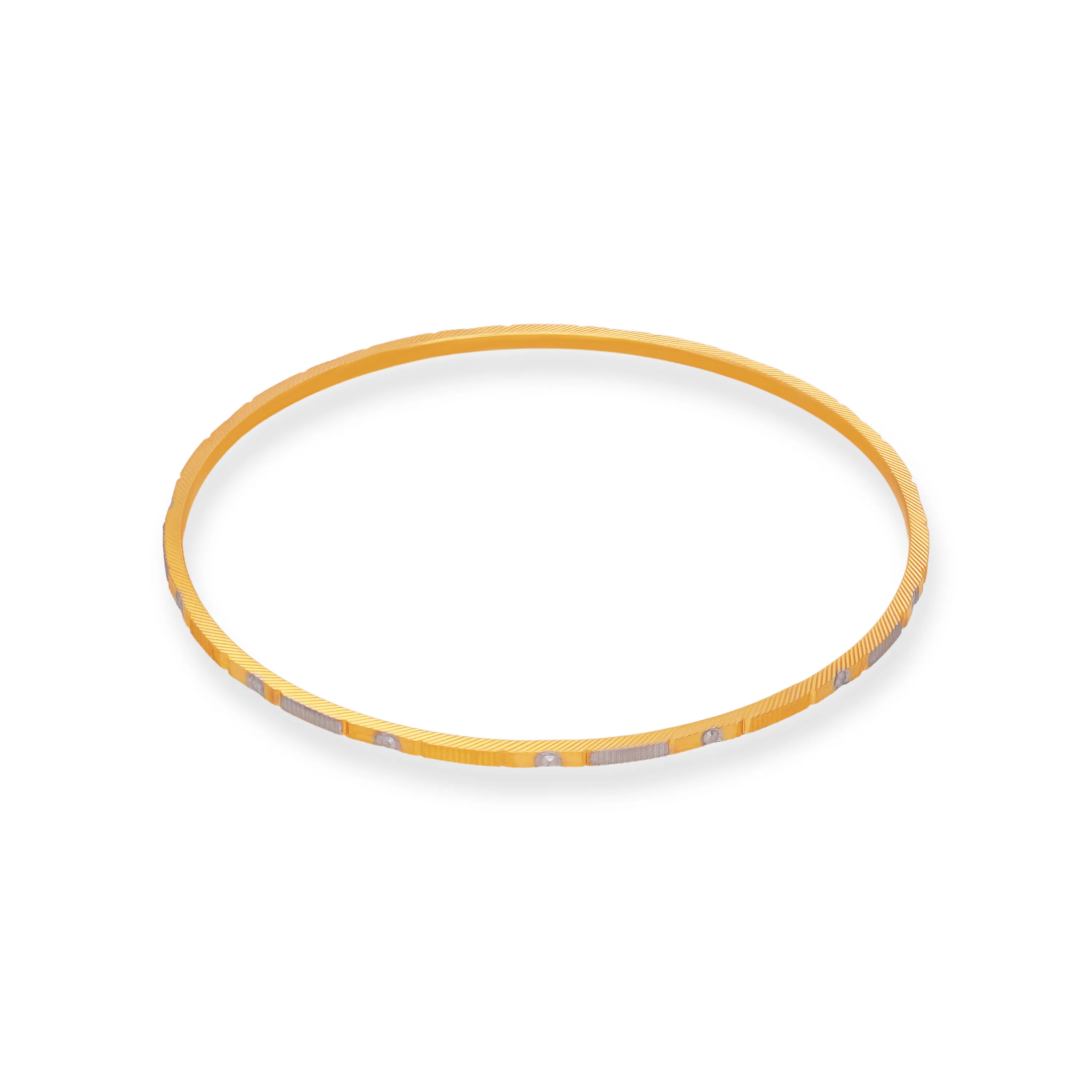 Classic Finely Detailed And Crafted 22KT Gold Bangles For Women