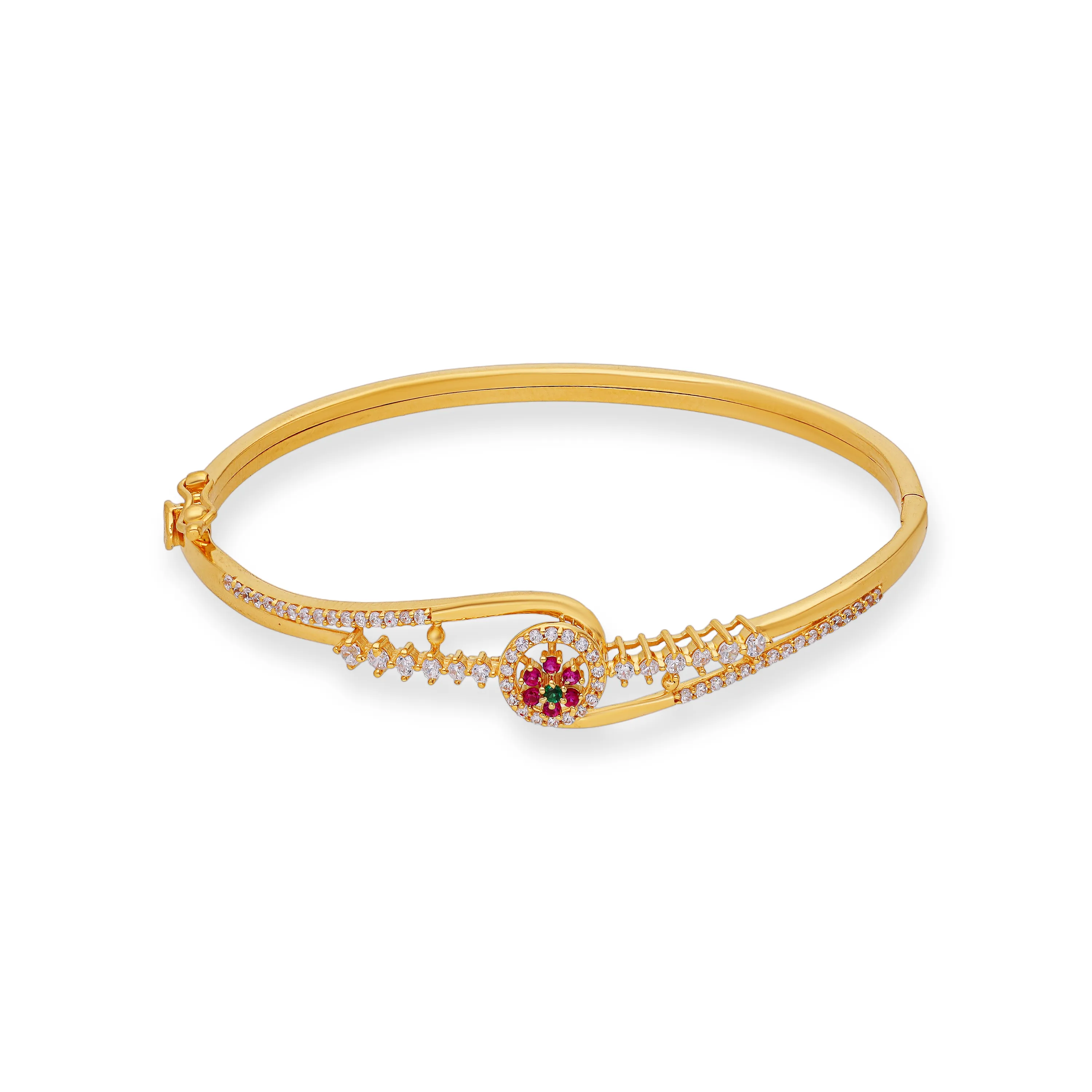 Classic Finely Detailed And Crafted 22KT Gold Baby Bangles