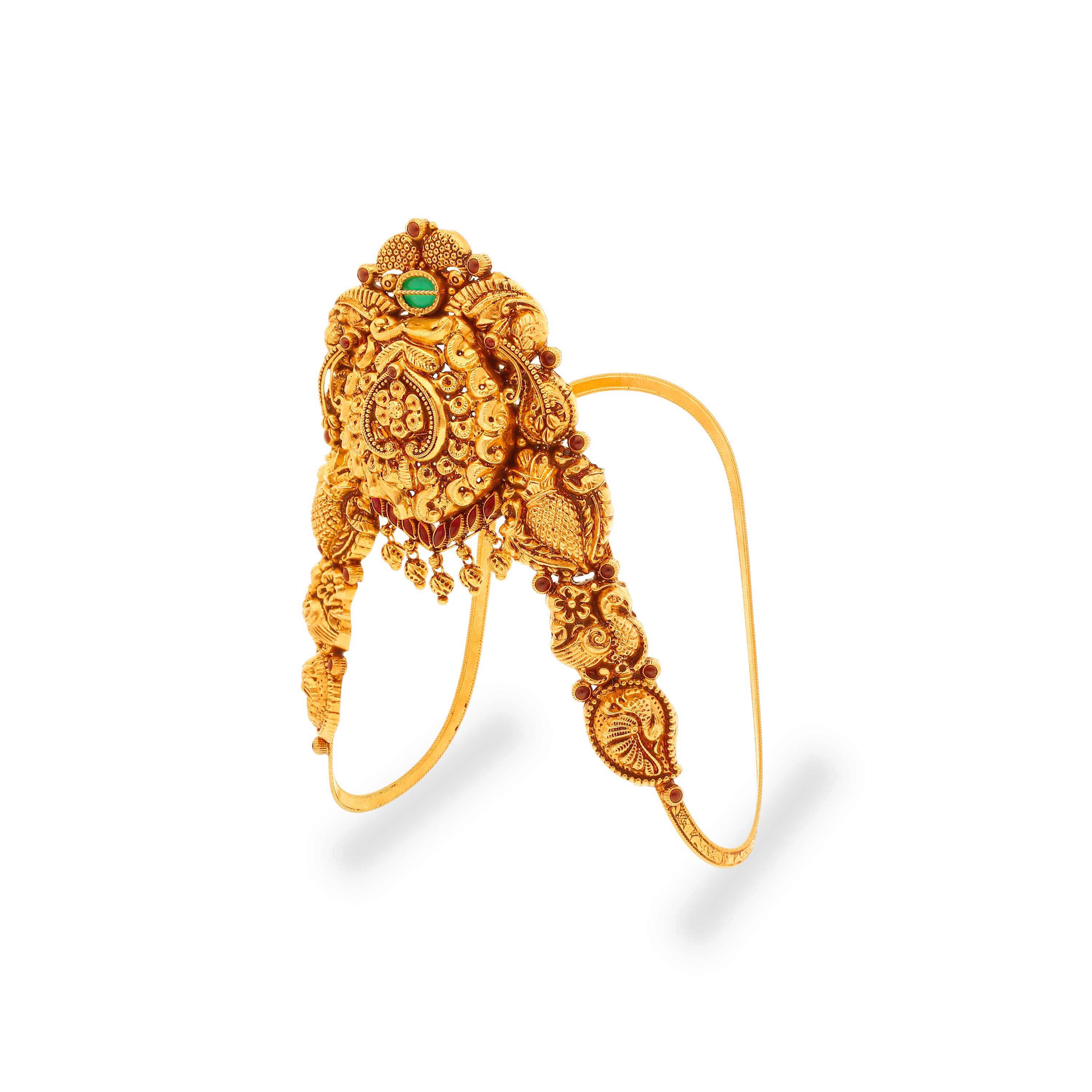 Traditionally Crafted 22KT Gold Vanki Bangle