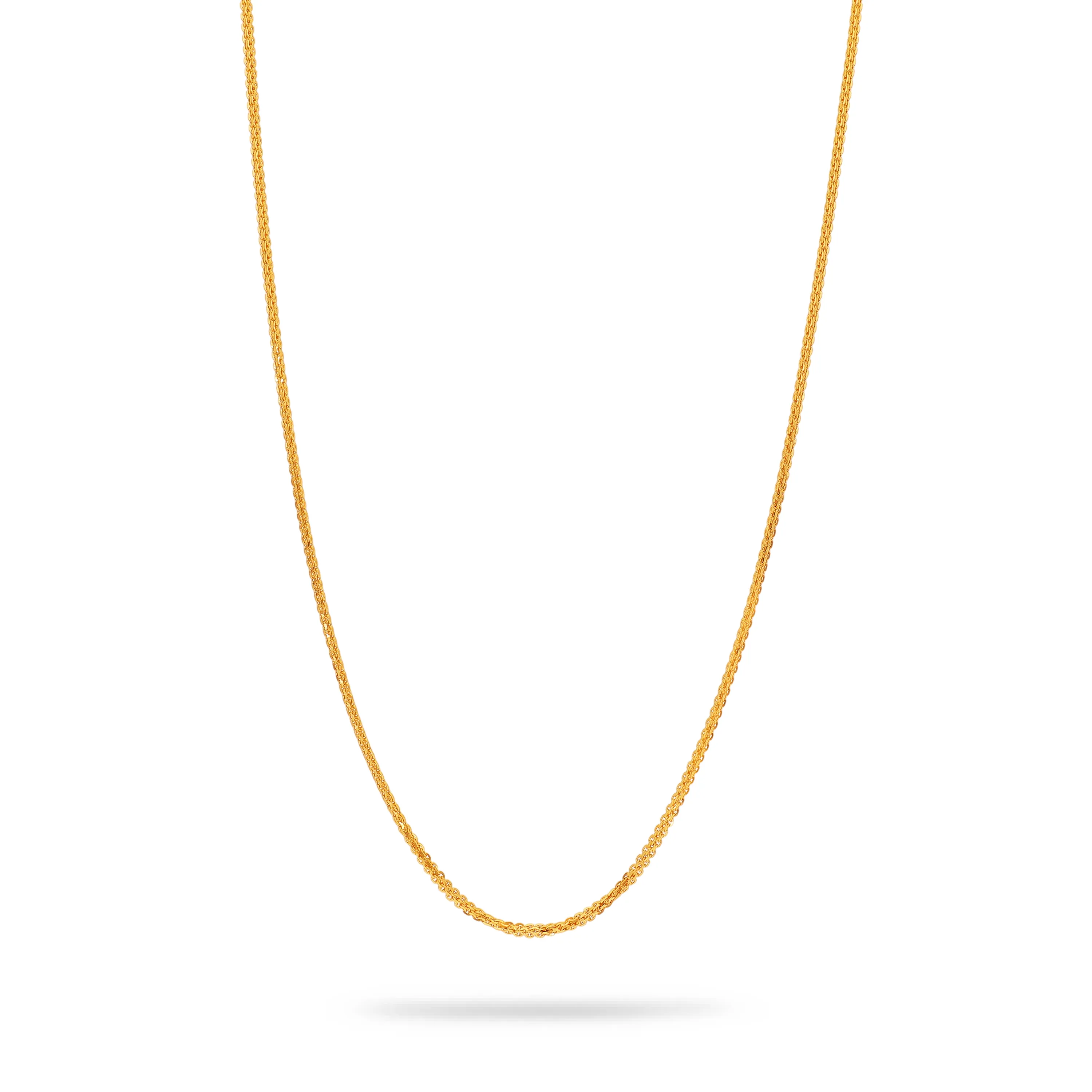 Classic Finely Detailed And Crafted 22KT Gold Chain