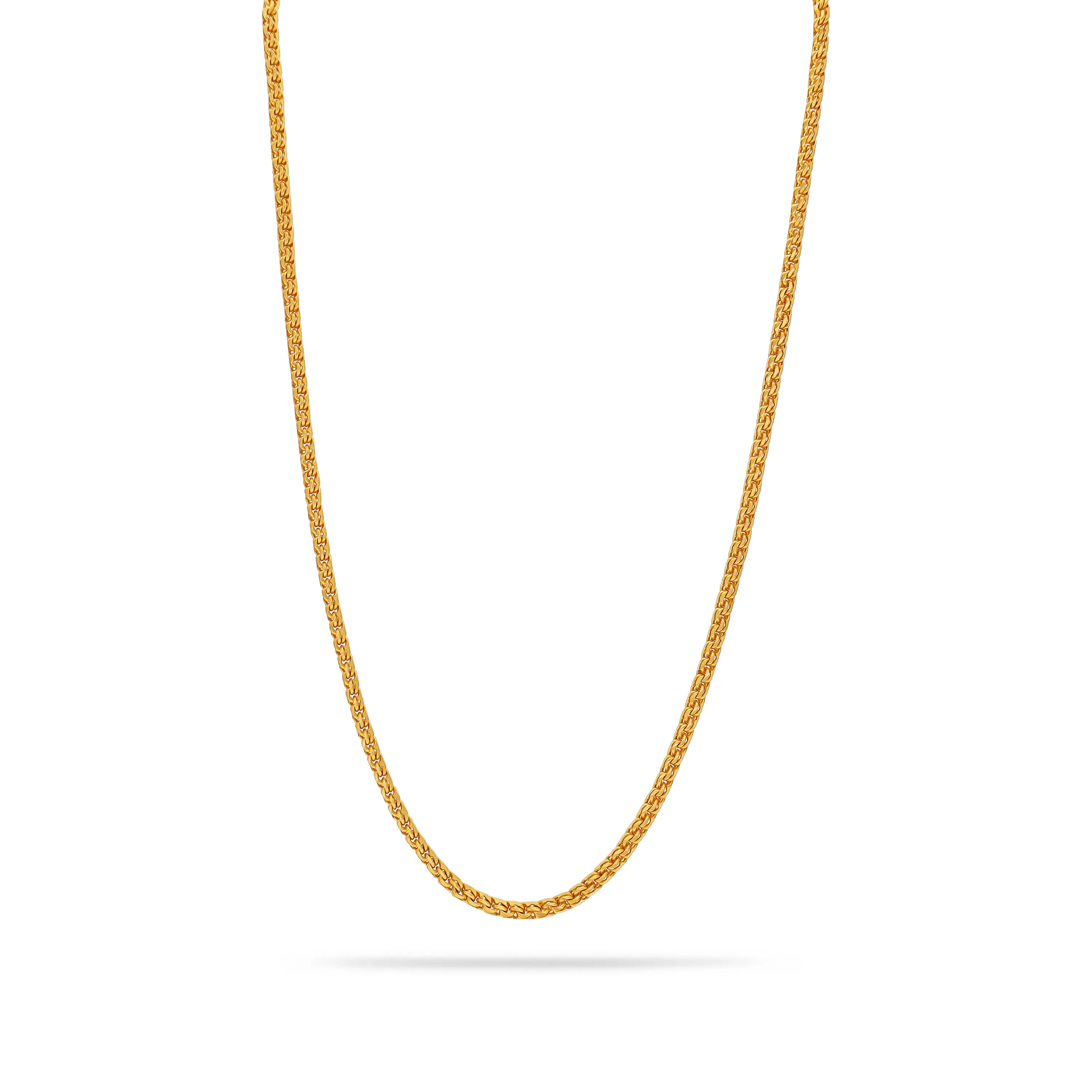 Classic Finely Detailed And Crafted 22KT Gold Chain
