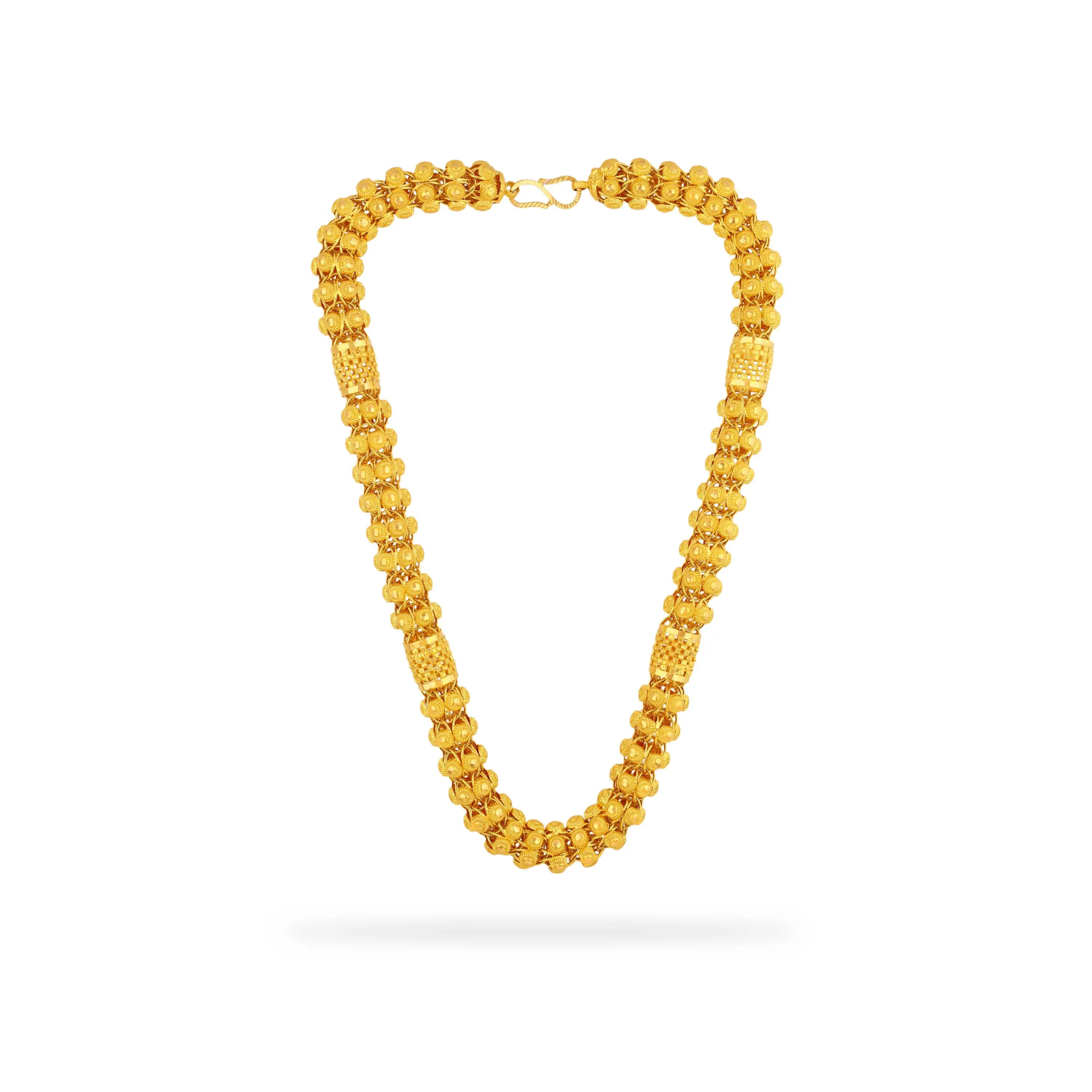 Detailed And Crafted 22KT Gold Chain
