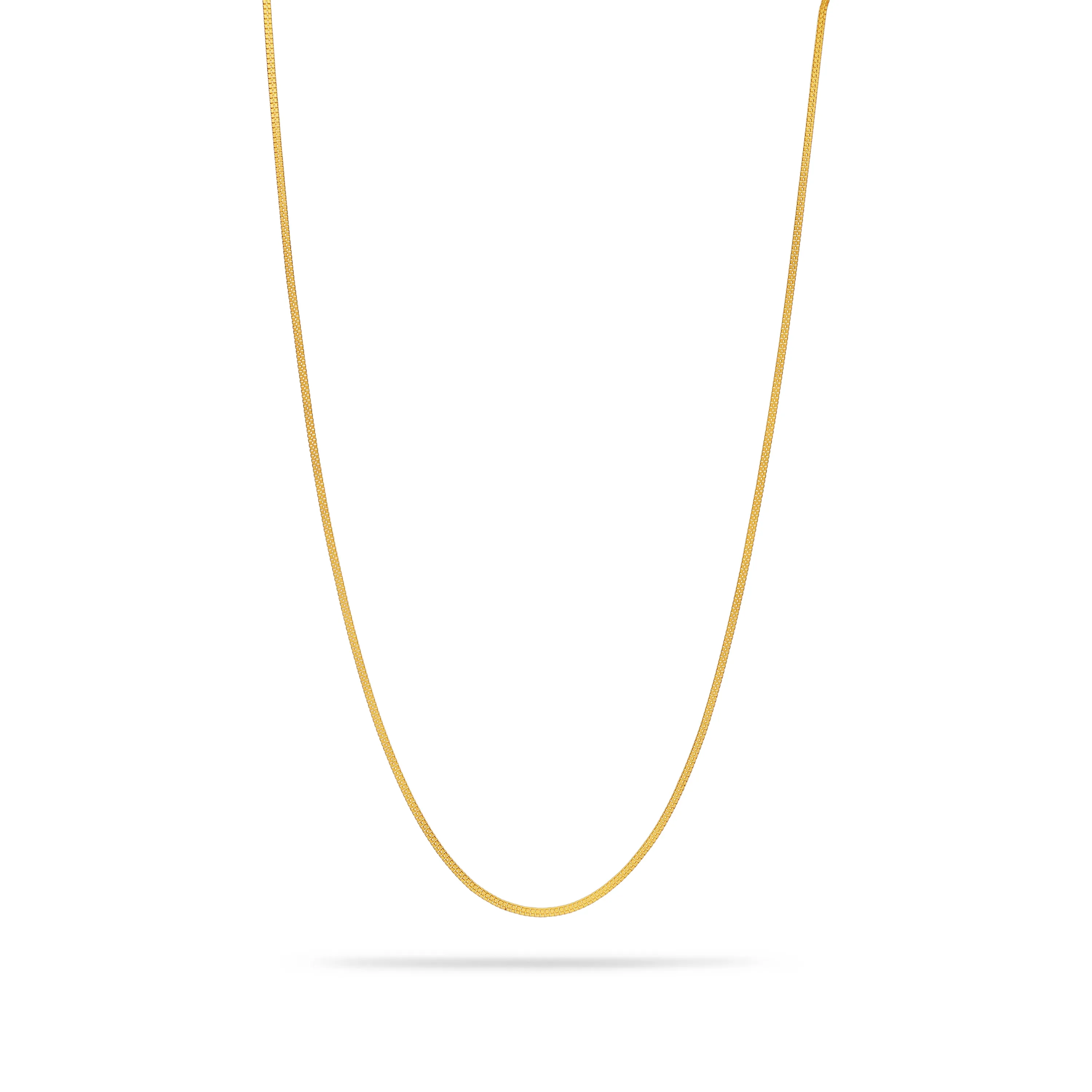 Classic Finely Detailed And Crafted 22KT Gold Chain