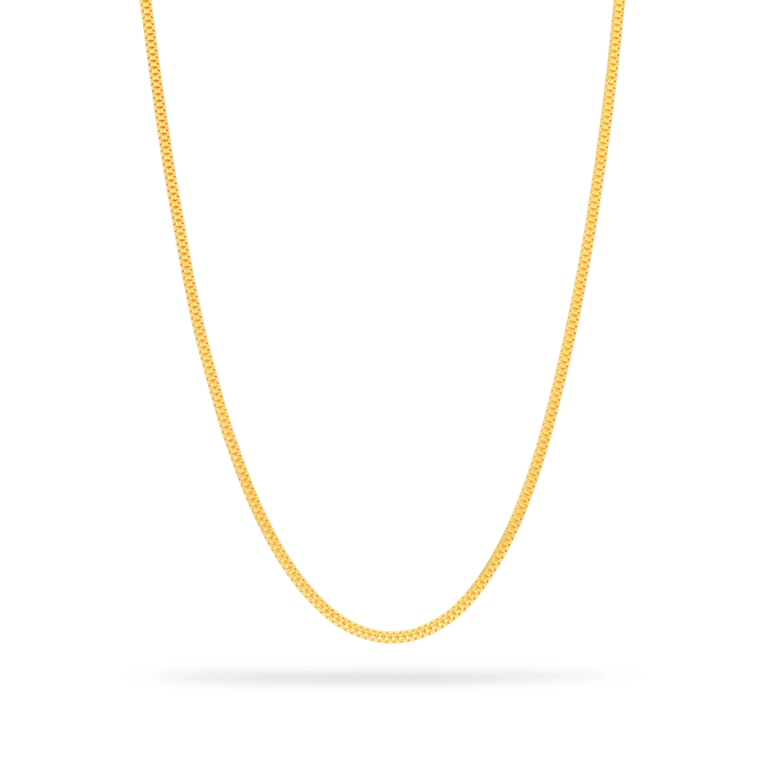 Classic Finely Detailed And Crafted 22KT Gold Chain