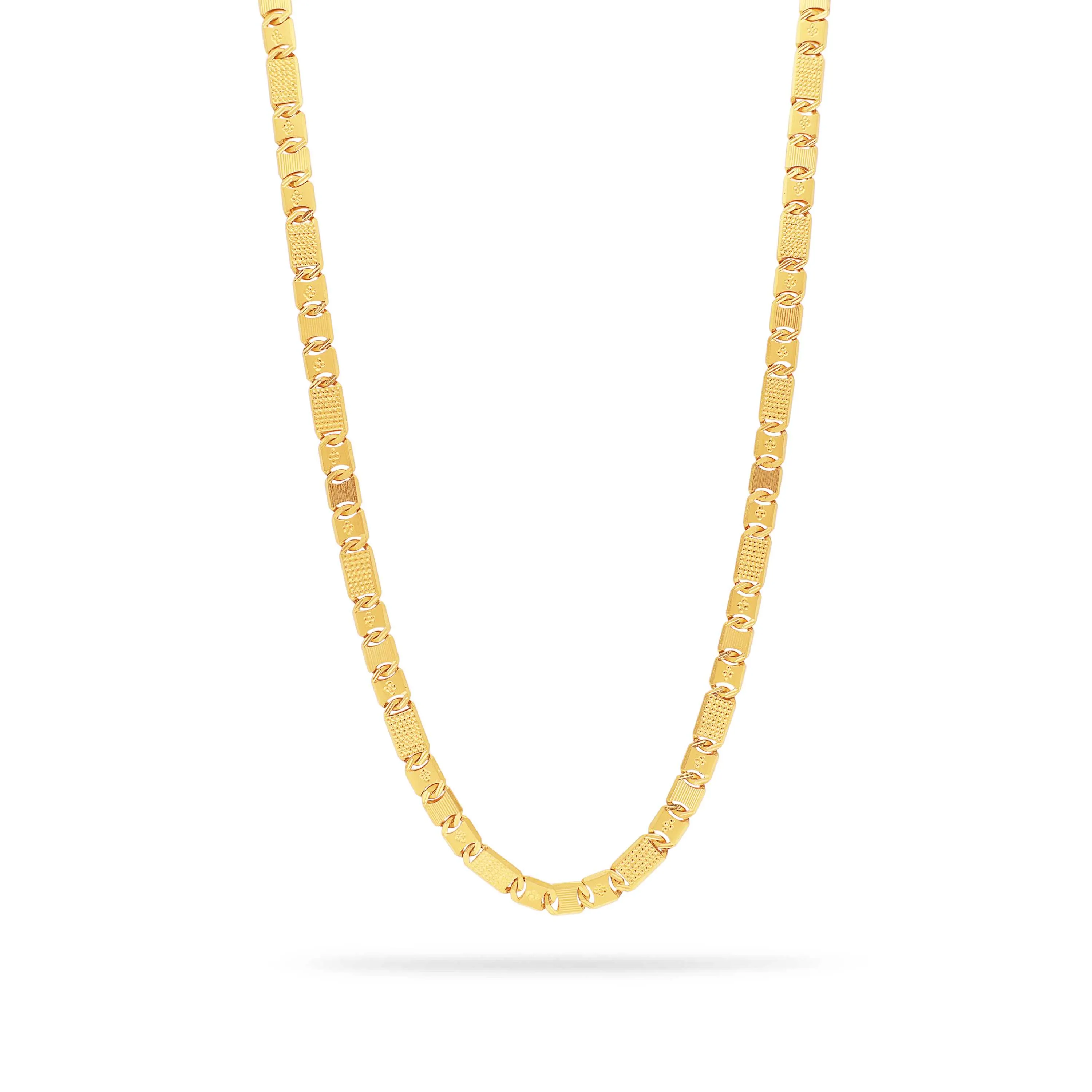 22k Yellow Senco Gold Gents Chain With Price Buy Senco Gold 22k