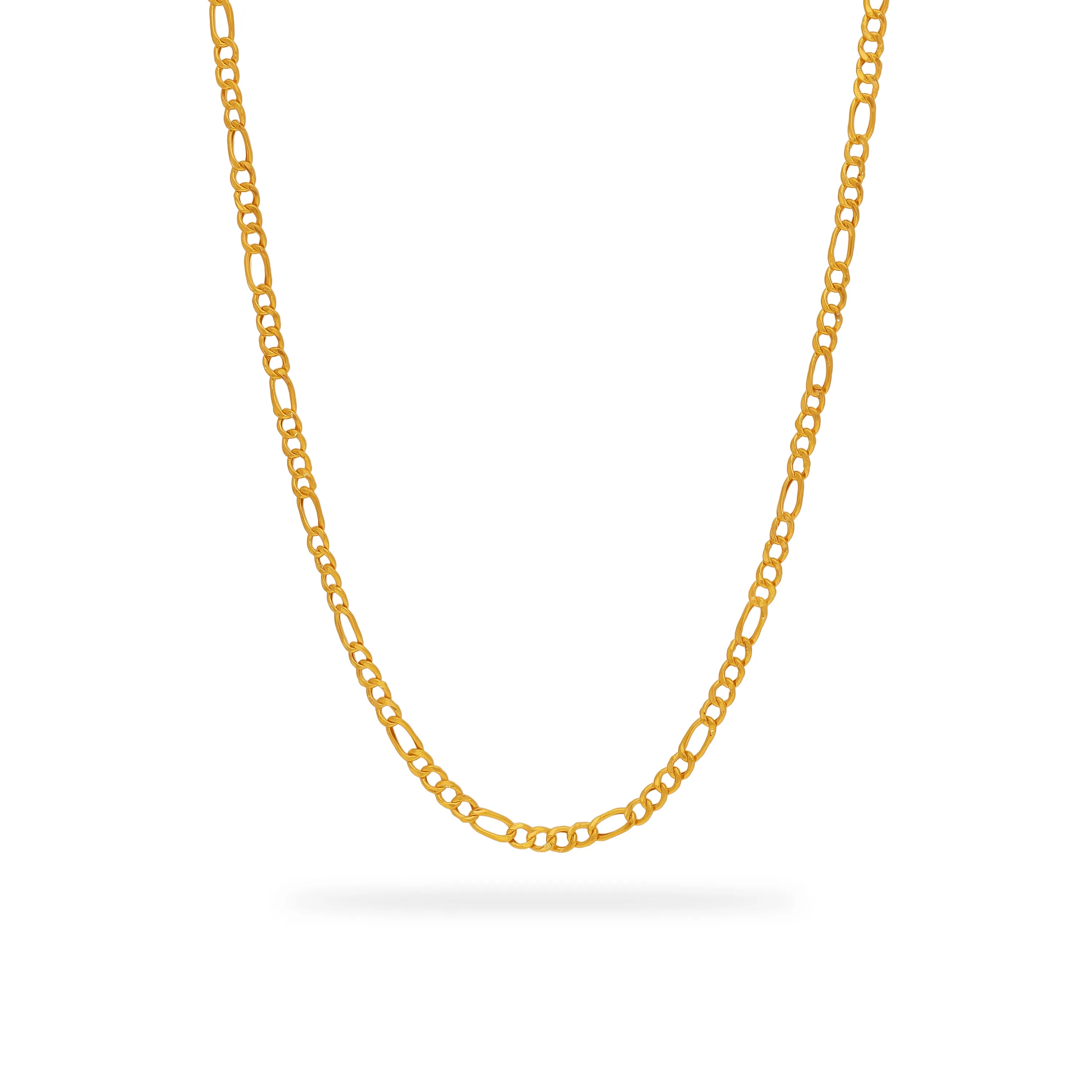 Classic Finely Detailed And Crafted 22KT Gold Chain For Kids