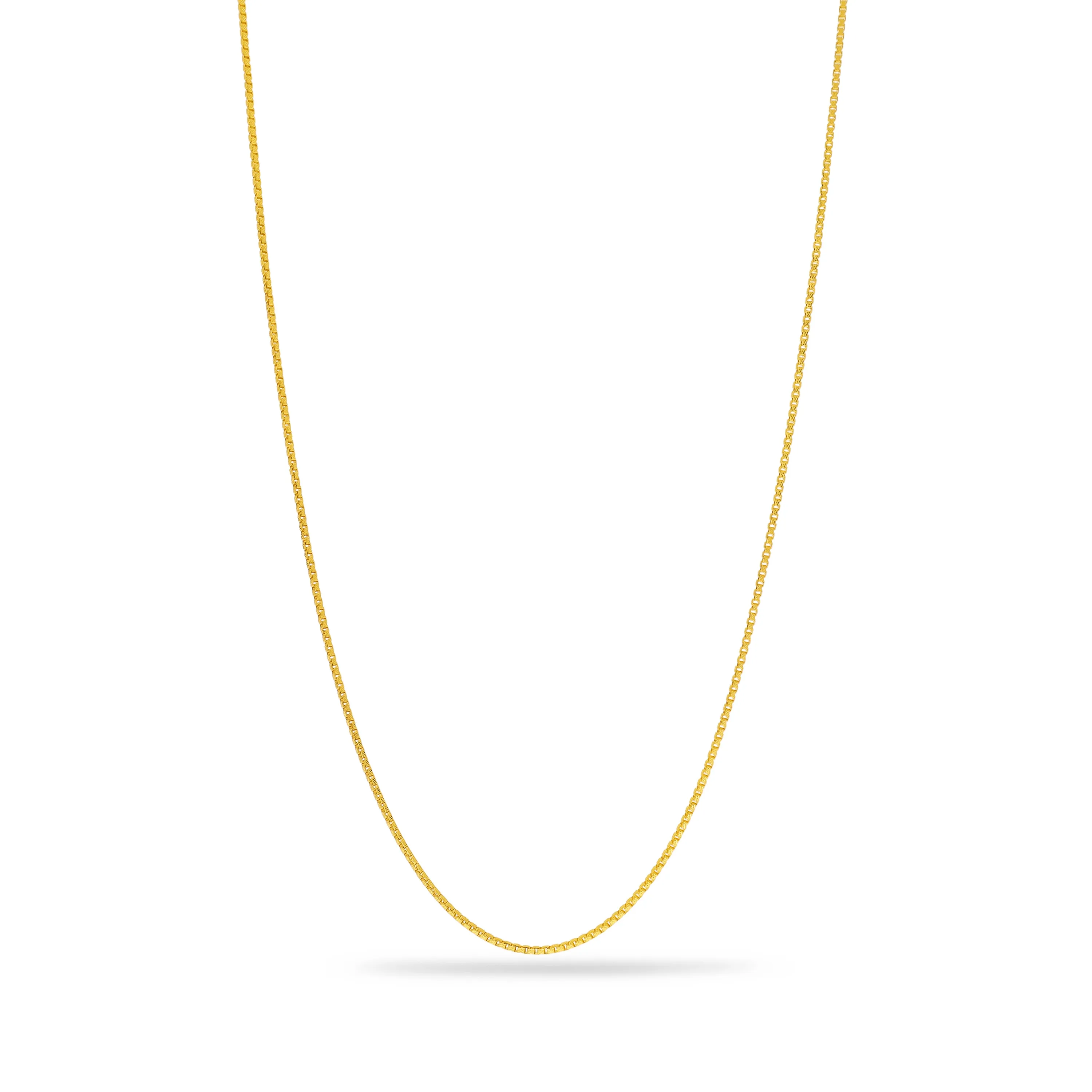 Classic Finely Detailed And Crafted 22KT Gold Chain