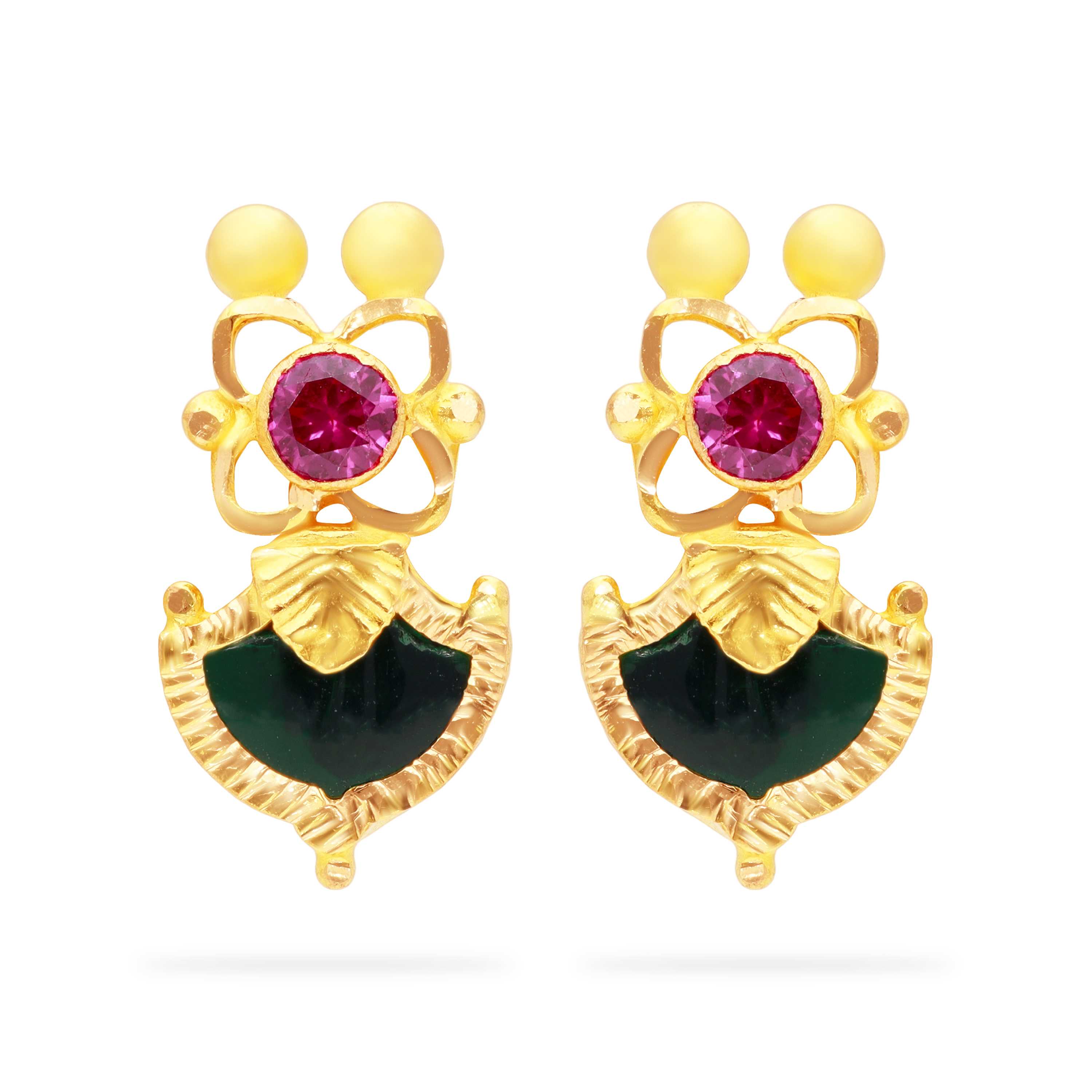 Earrings Bhima Gold Rate Today Buy Bhima Jewels 22k (916) Yellow