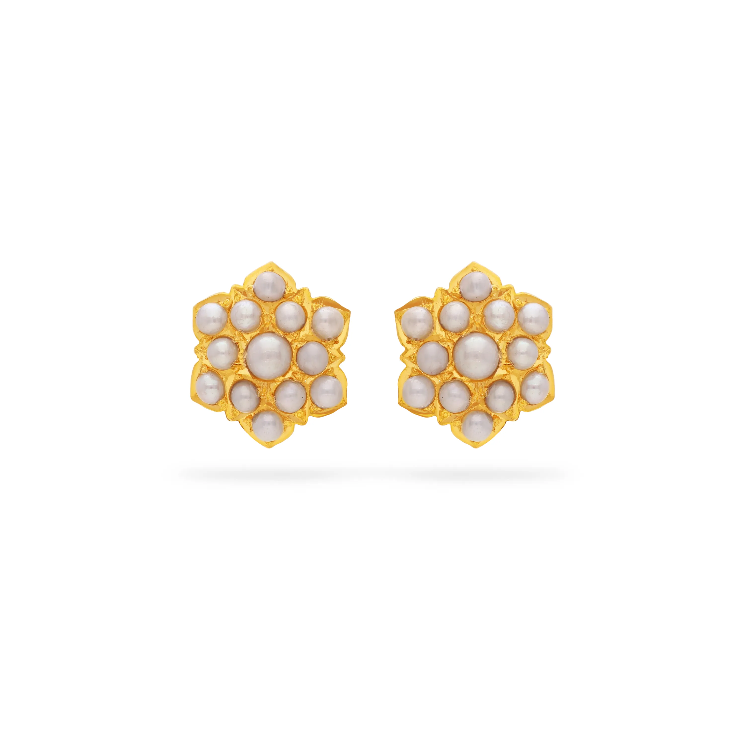 Specially Crafted 22KT Gold Studs