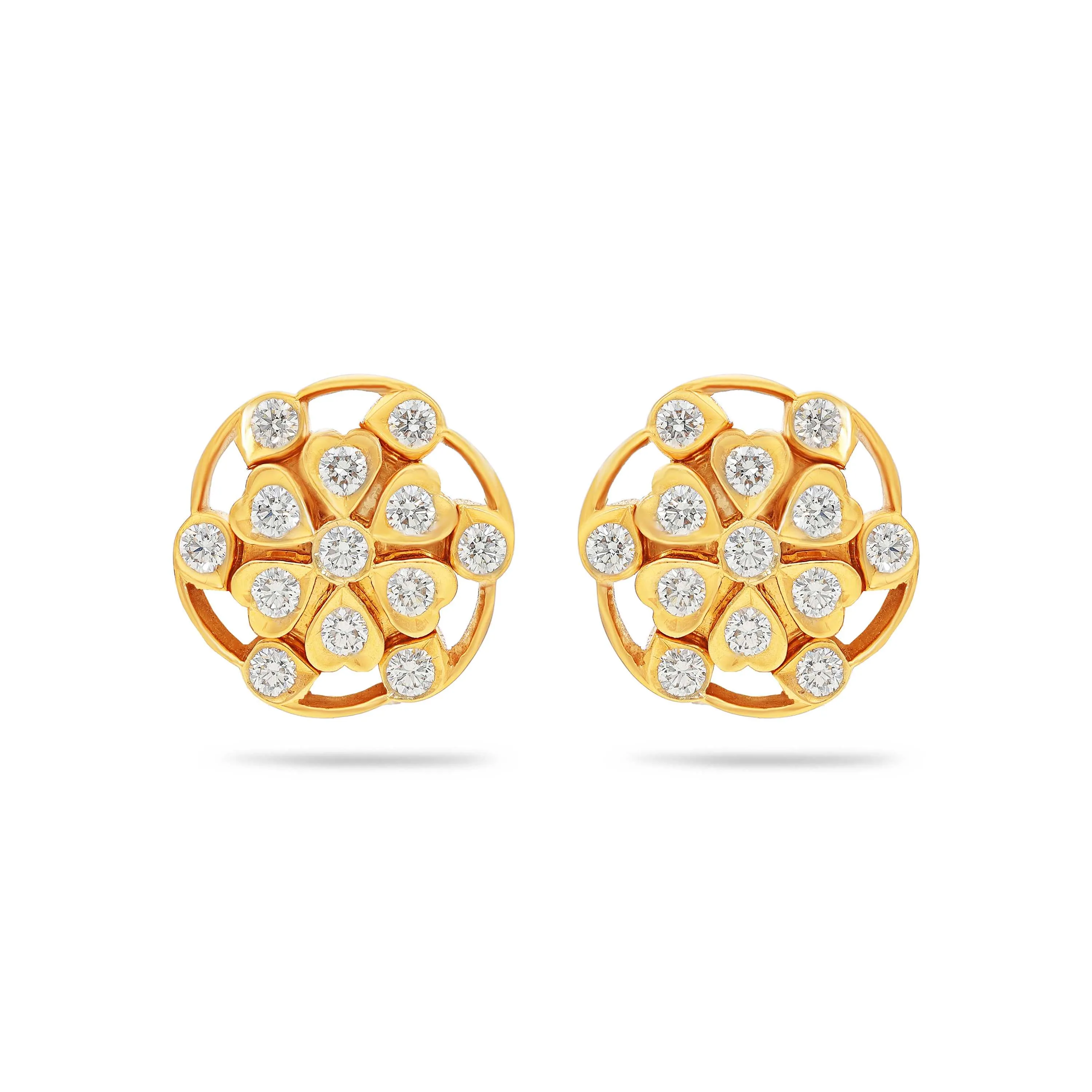 Specially Crafted 22KT Diamond Studs