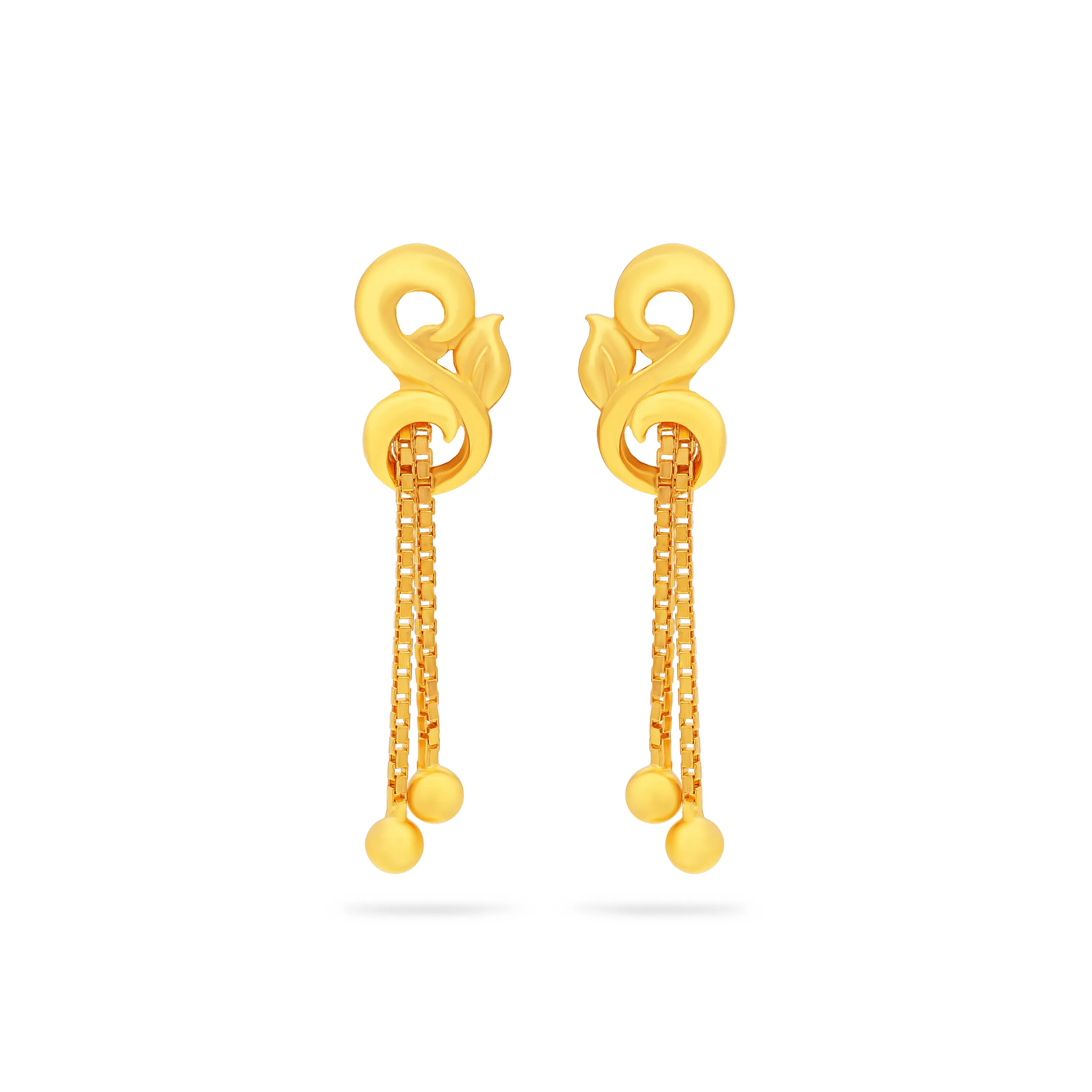Classic Finely Detailed And Crafted 22KT Gold Drops