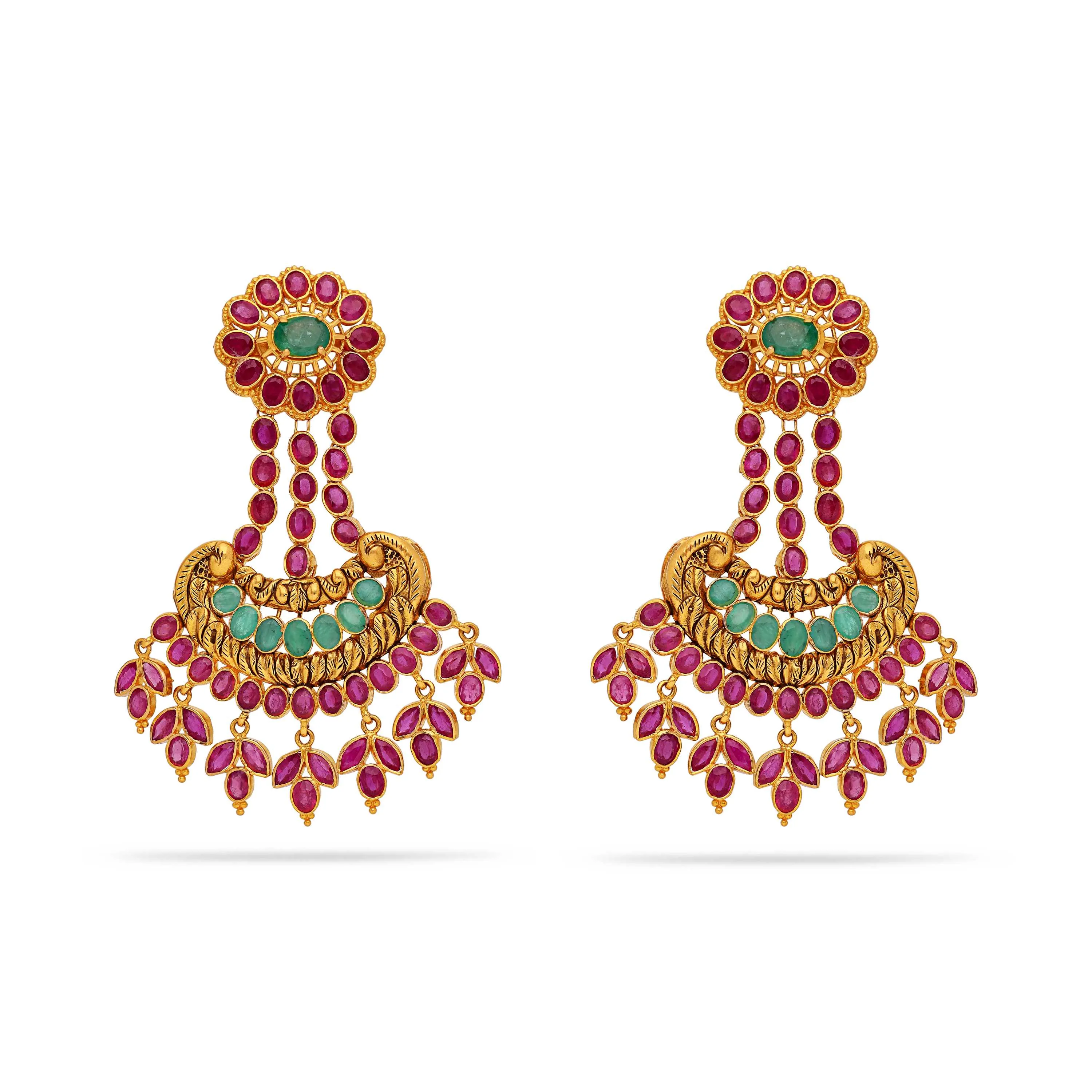 Traditionally Crafted 22KT Gold Studs