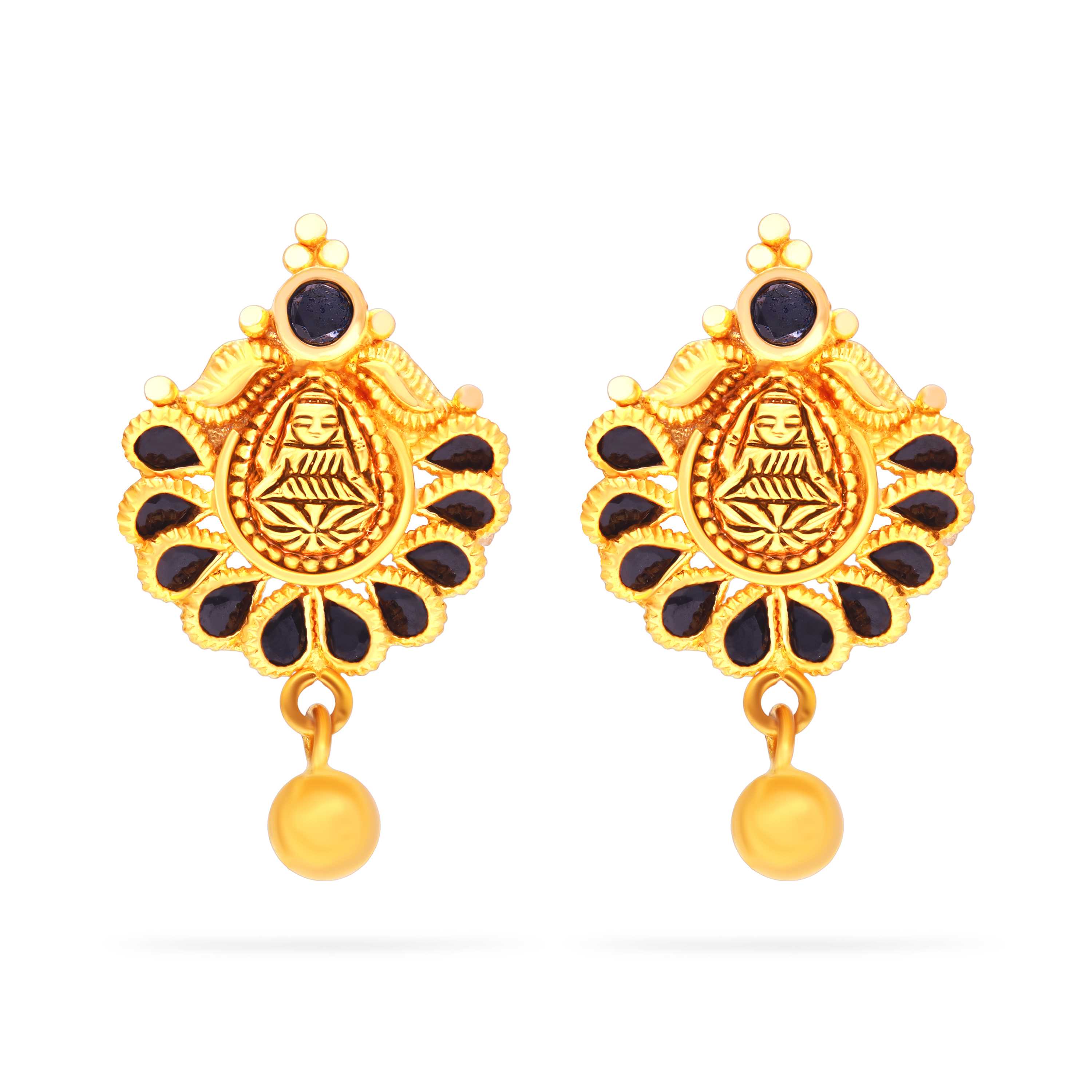 Bhima jewellers gold earrings with price discount