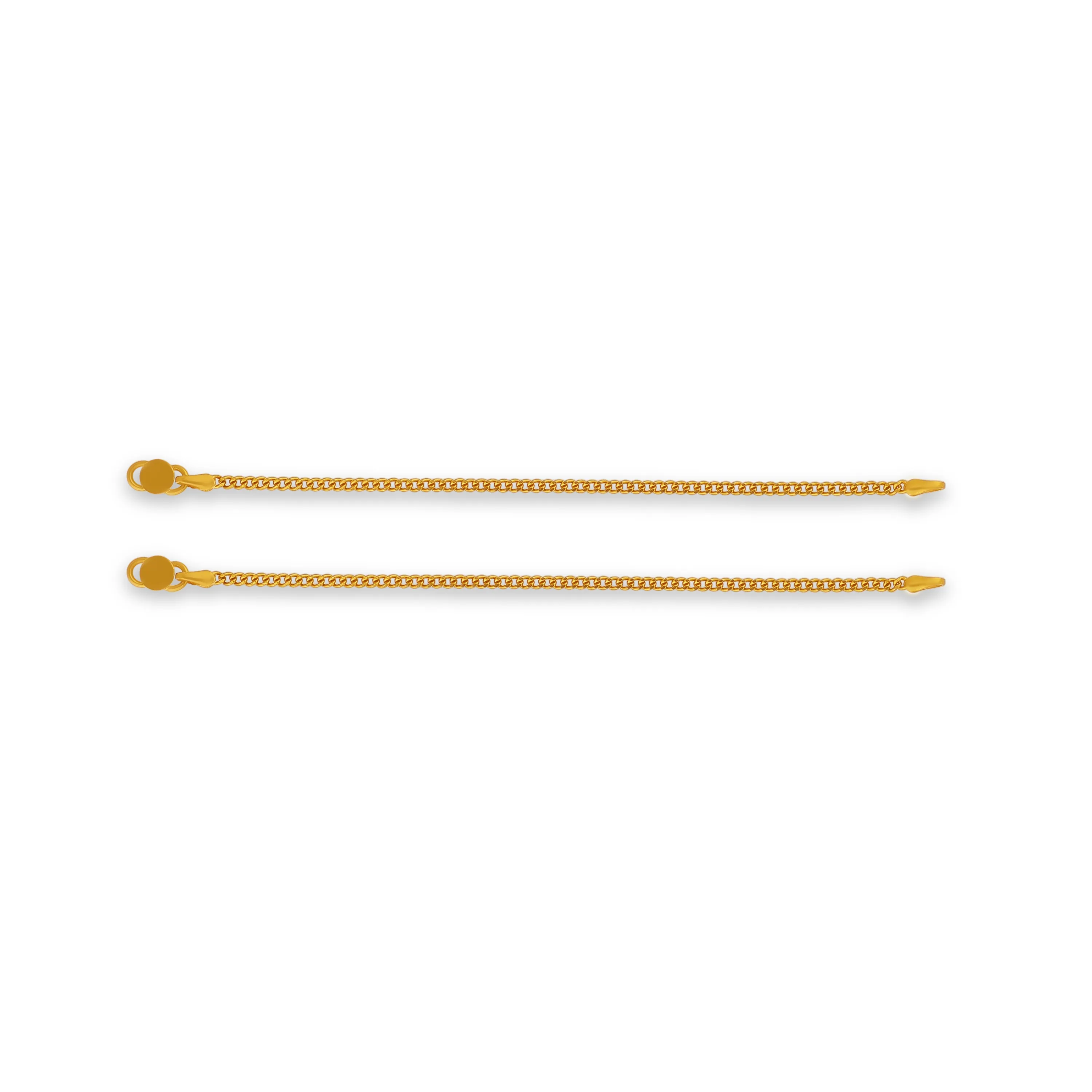 Finely Detailed 22KT Gold Kollussu For Kids
