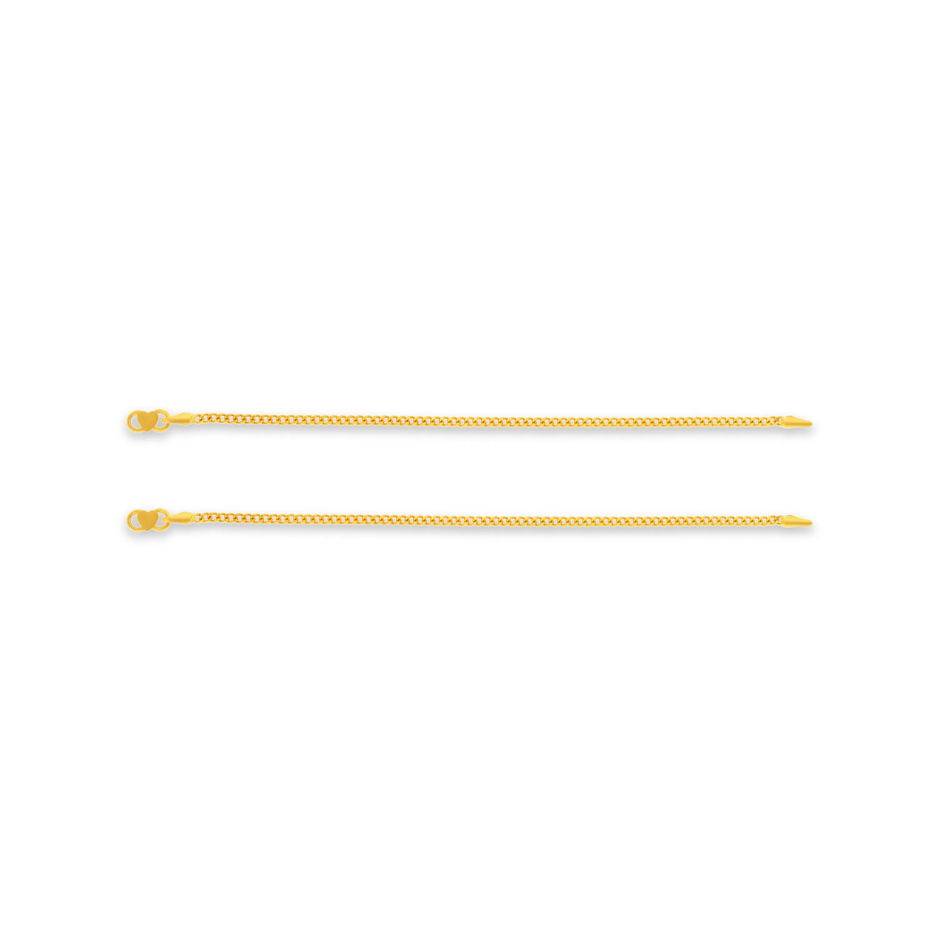 Finely Detailed And Crafted 22KT Gold Kollussu For Kids
