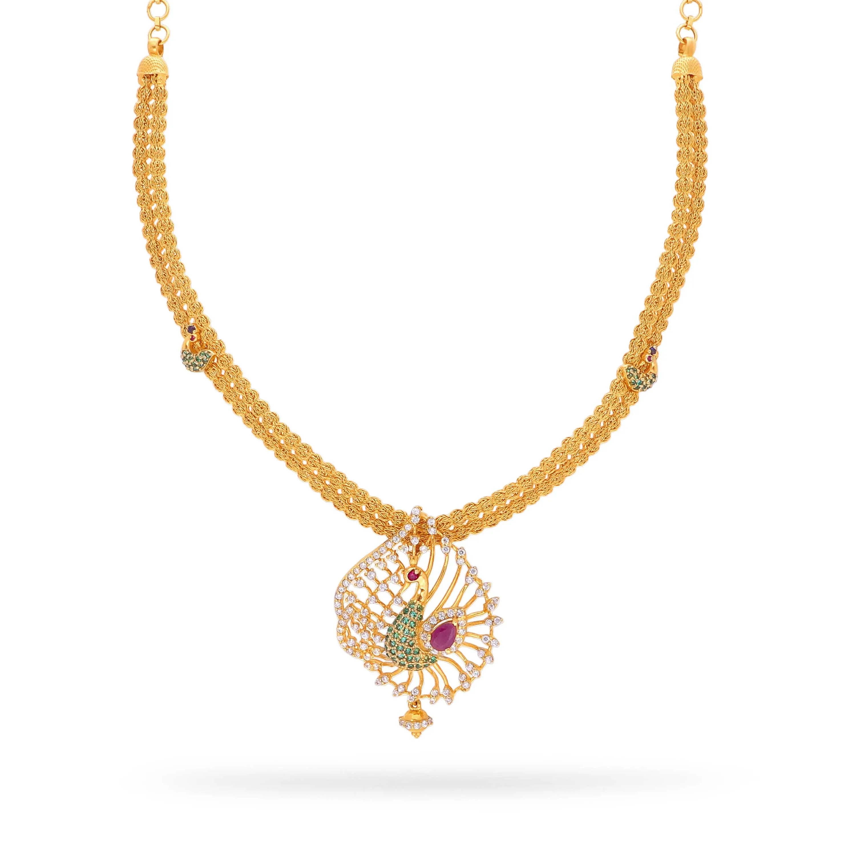 Gold Jewellery 24 Gram Gold Necklace Premium Gorgeously Detailed