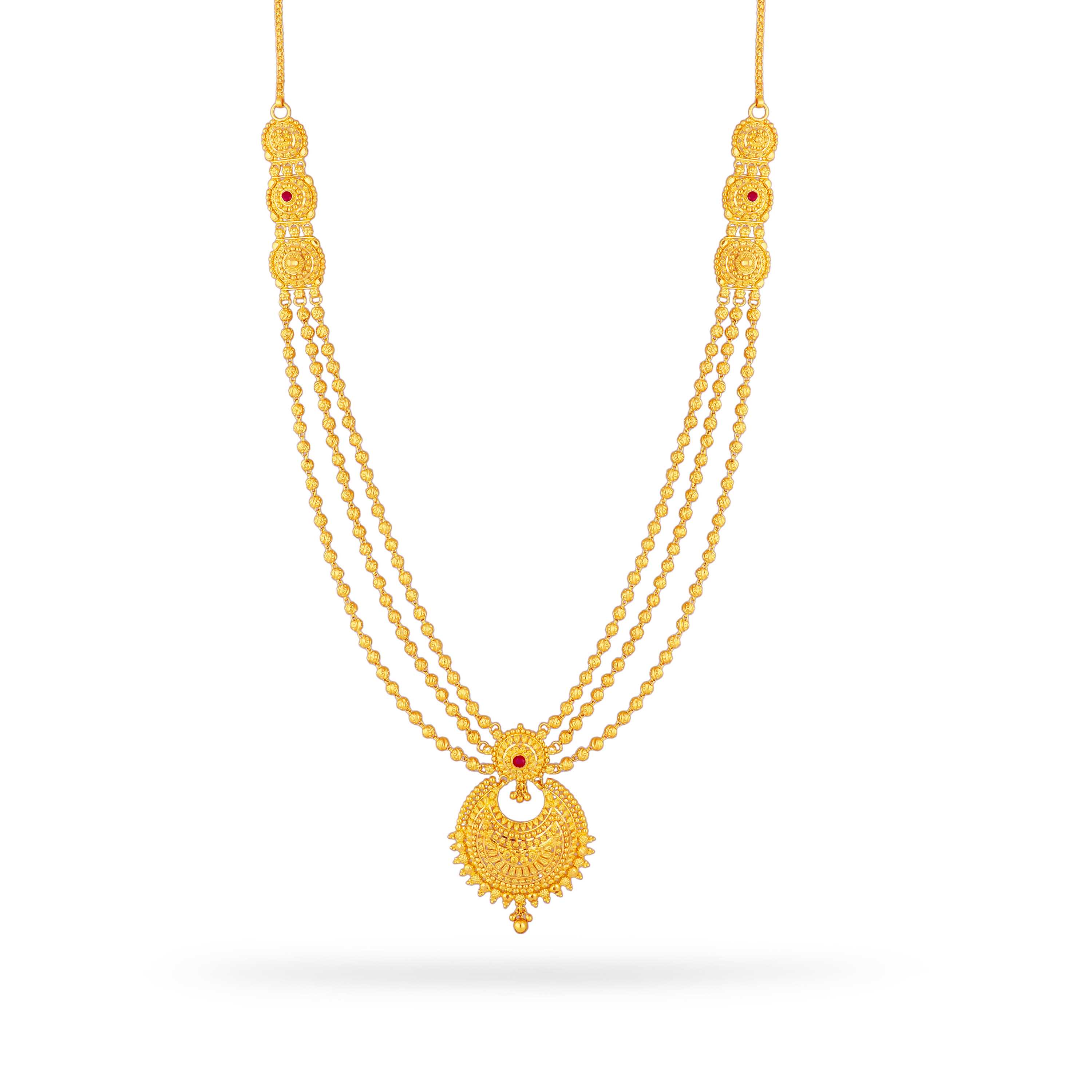 Specially Crafted And Detailed 22KT Gold Haaram