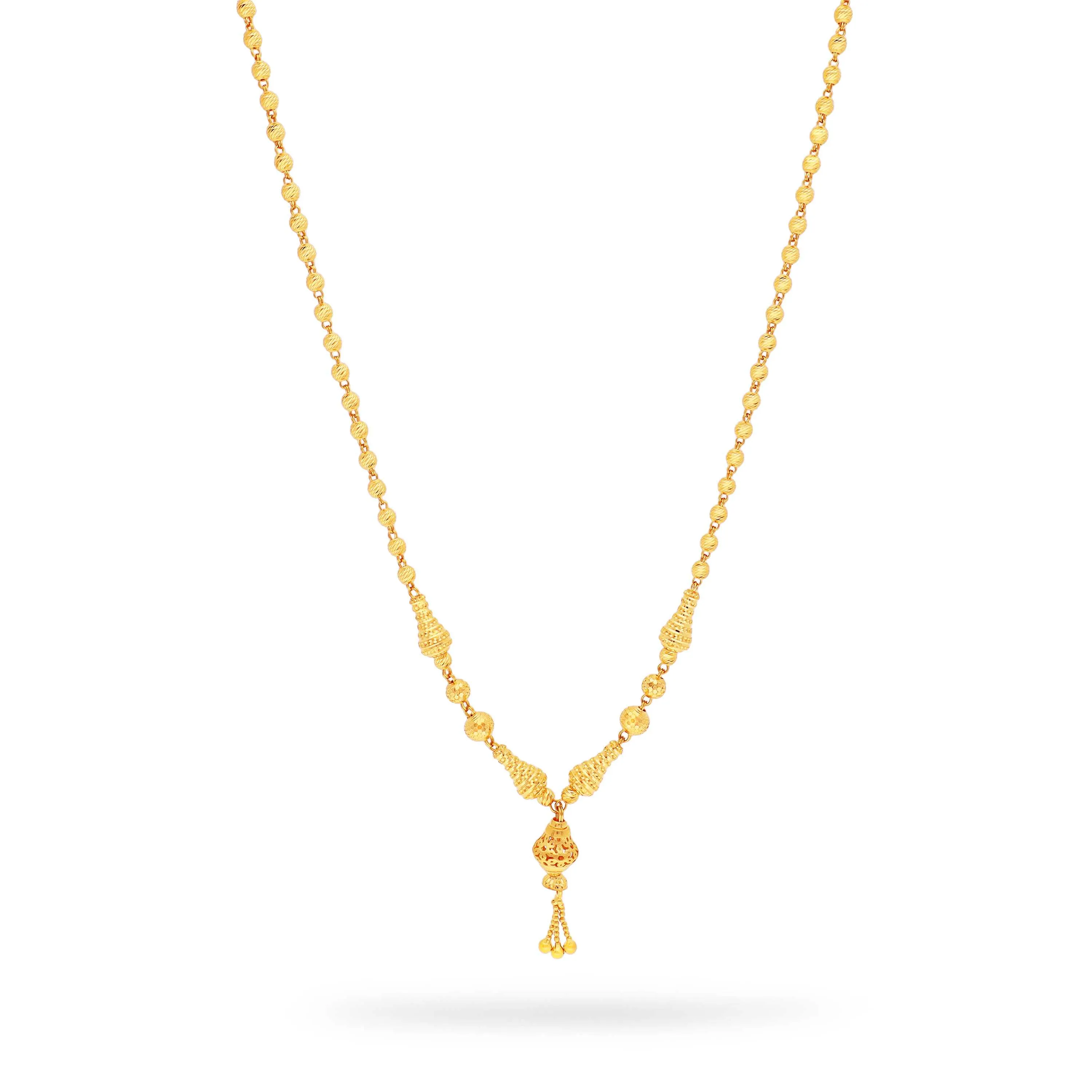 22k Gold Chain Gold Pendant Malabar Gold Traditionally Crafted