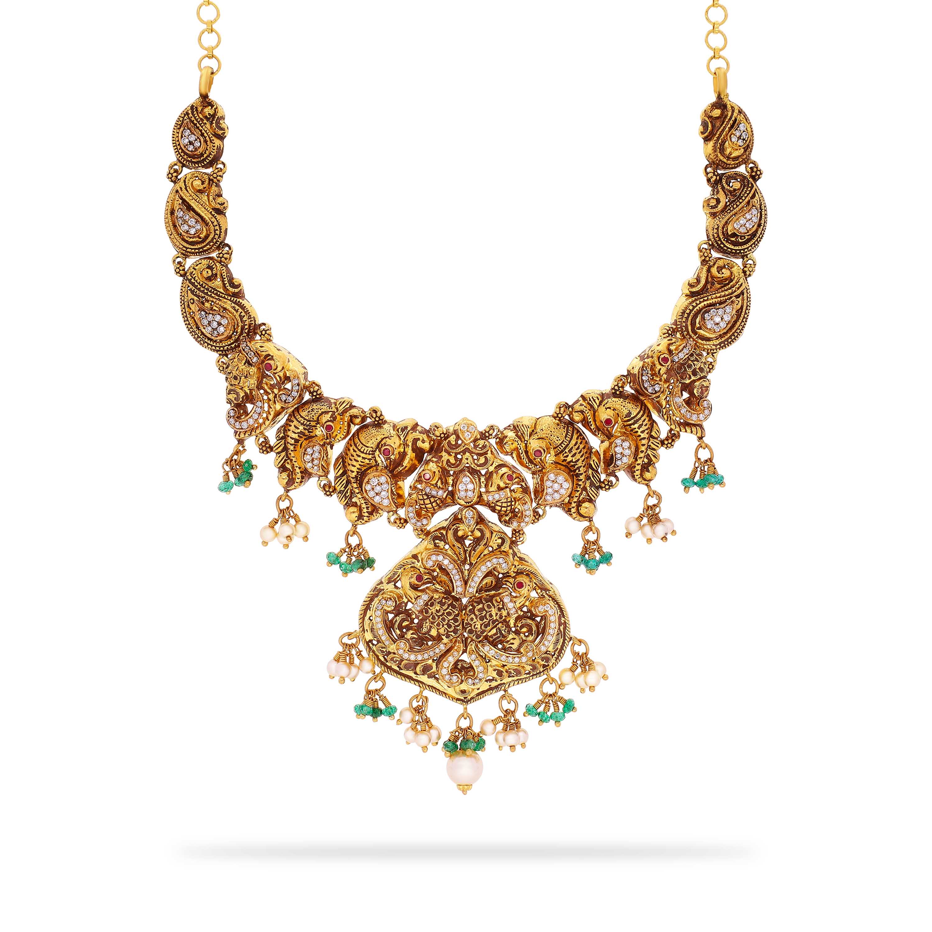 Lalitha Jewellery 16 Gram Gold Chain Designs With Price For Womens