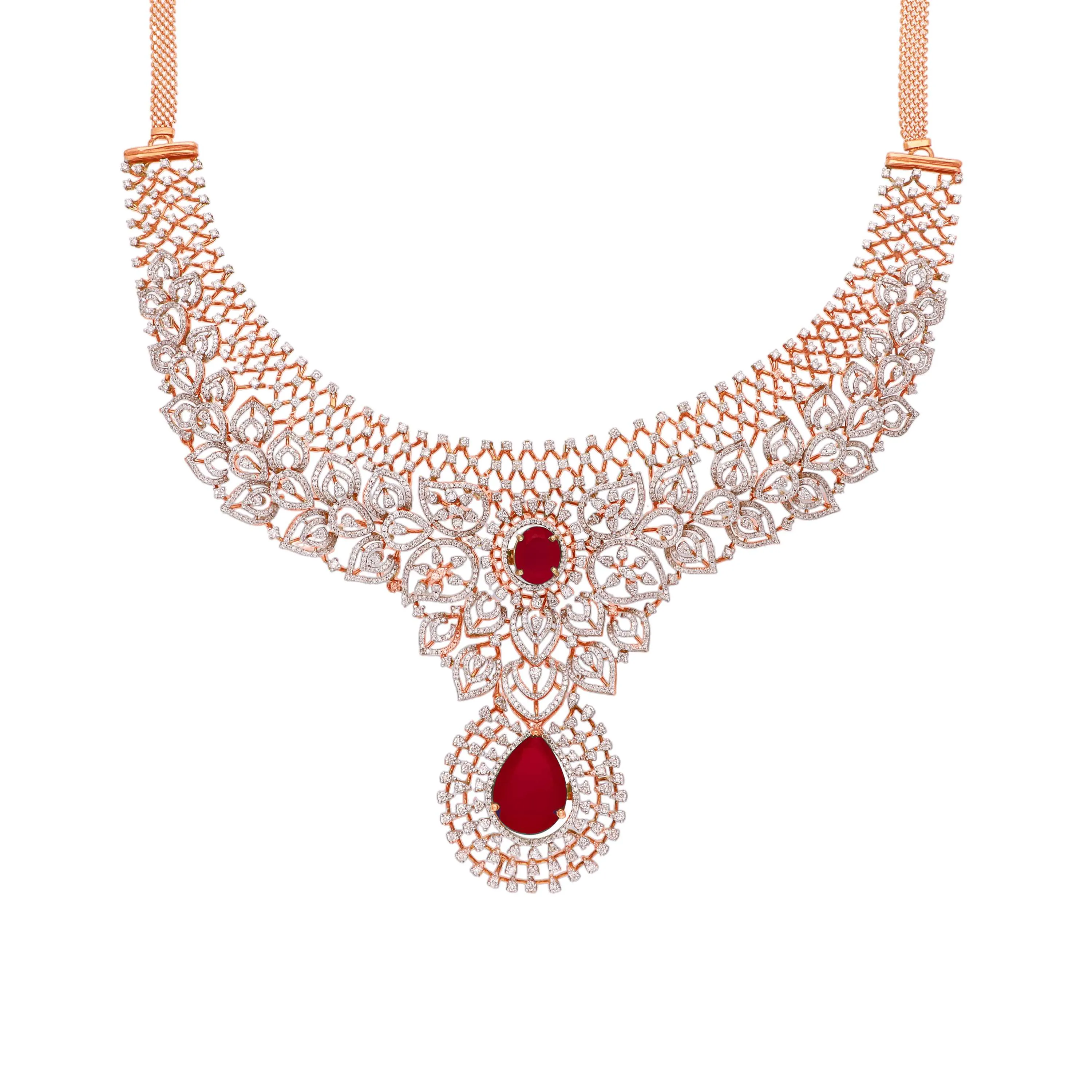 Diamond Necklace Jos Alukkas Diamond Earrings One Of Its Kind