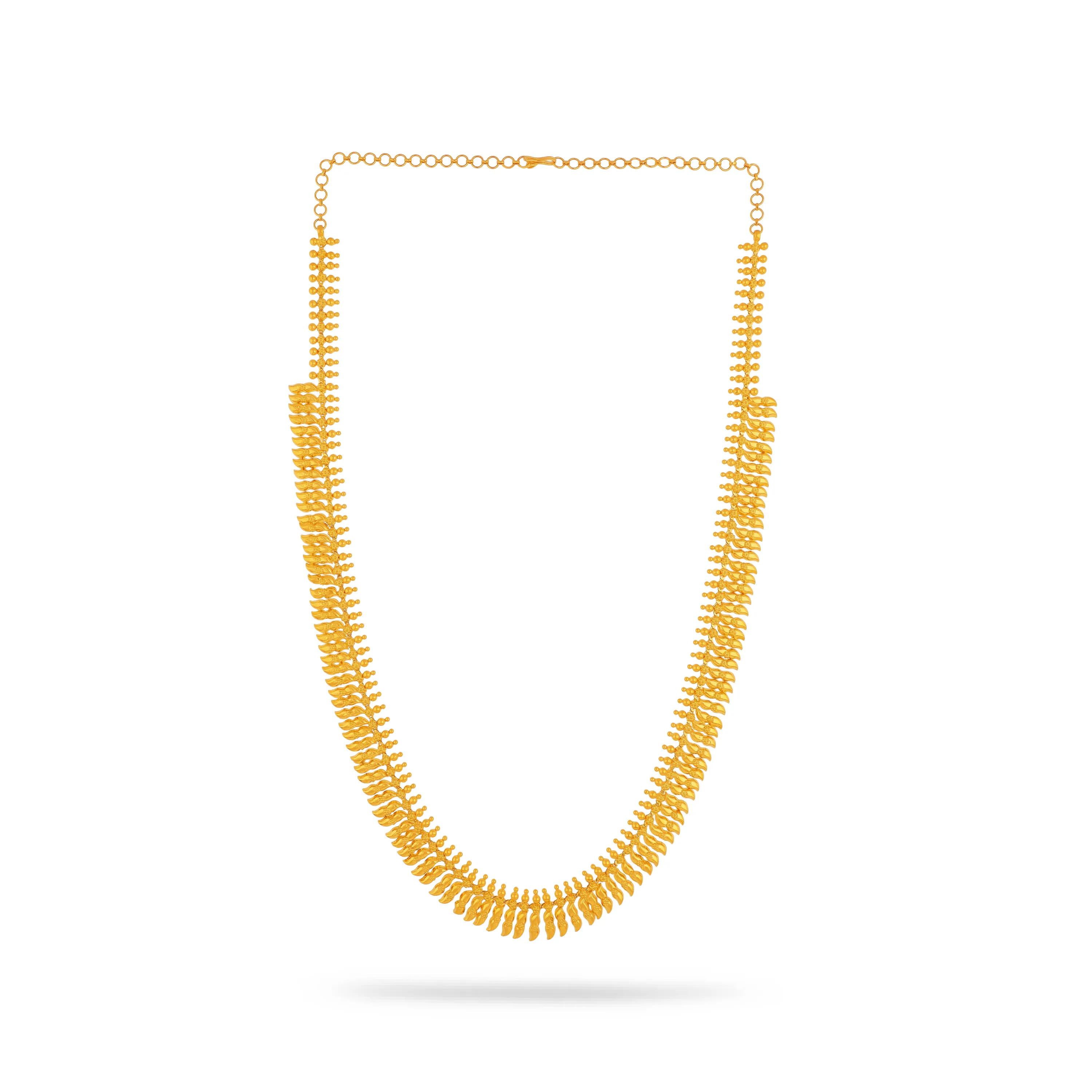 Finely Detailed And Crafted 22KT Gold Necklace For Women