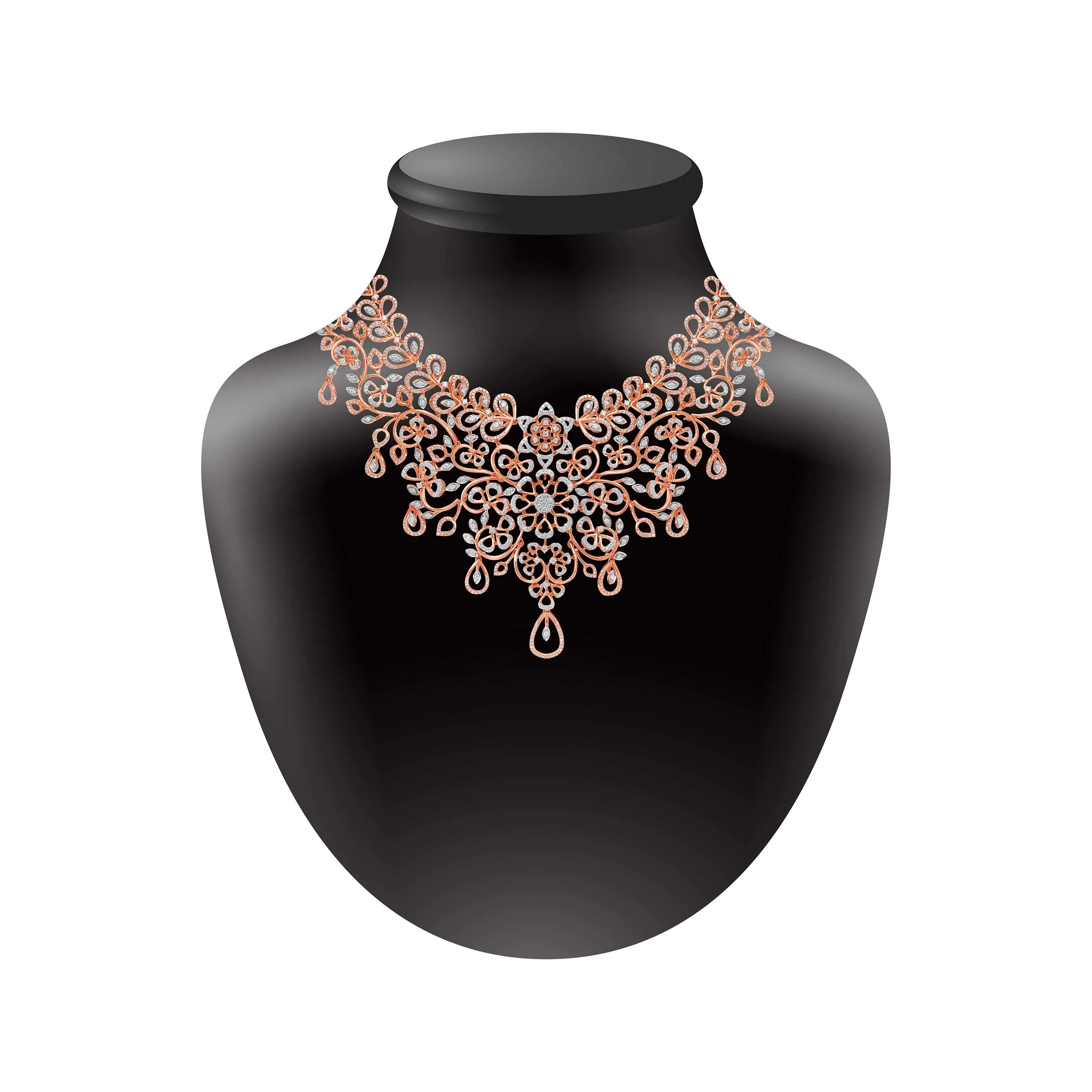 Necklace Set Bhima Jewellers Diamond Necklace With Price