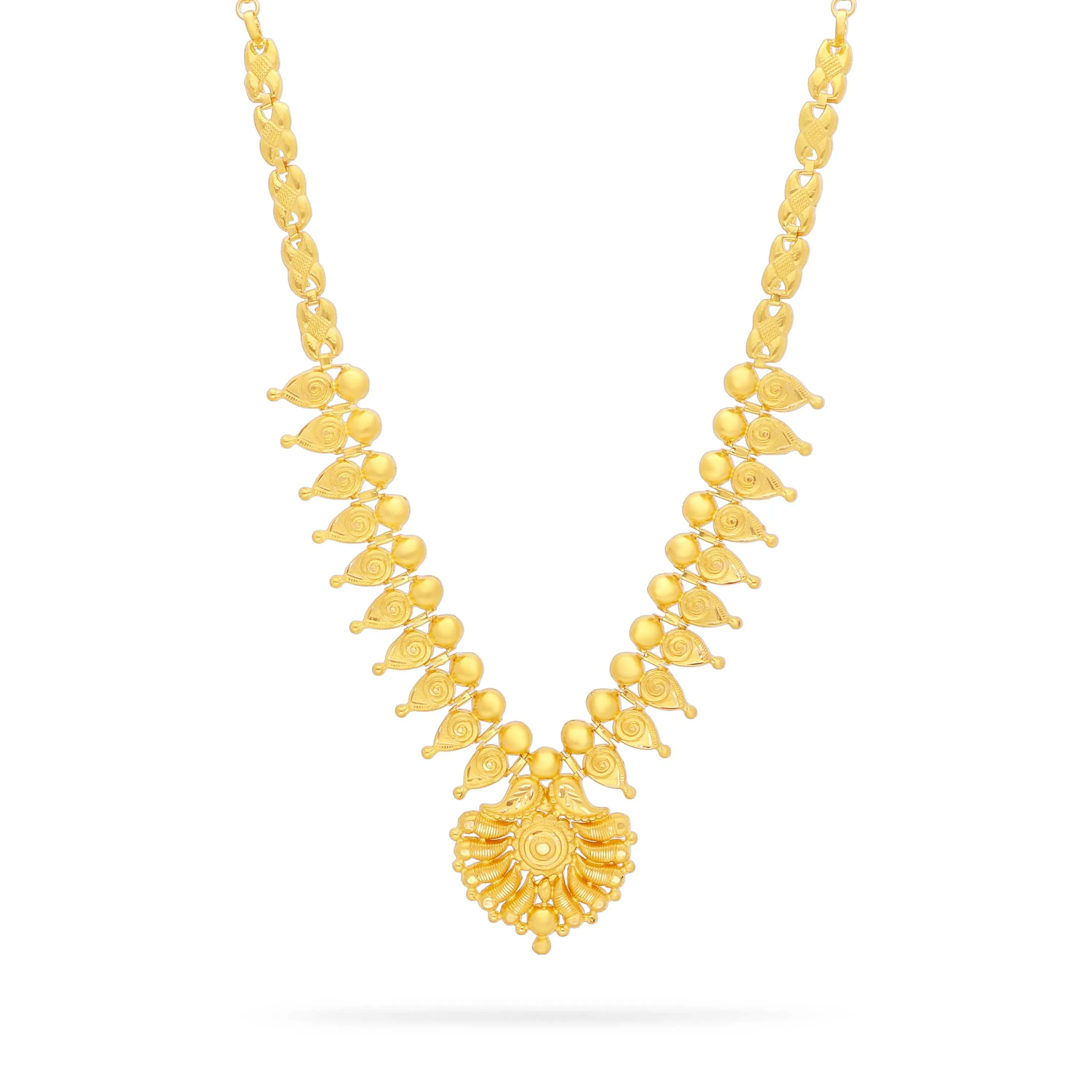 Gold Necklace Designs 75 Pavan Gold Set For Marriage Latest Dubai