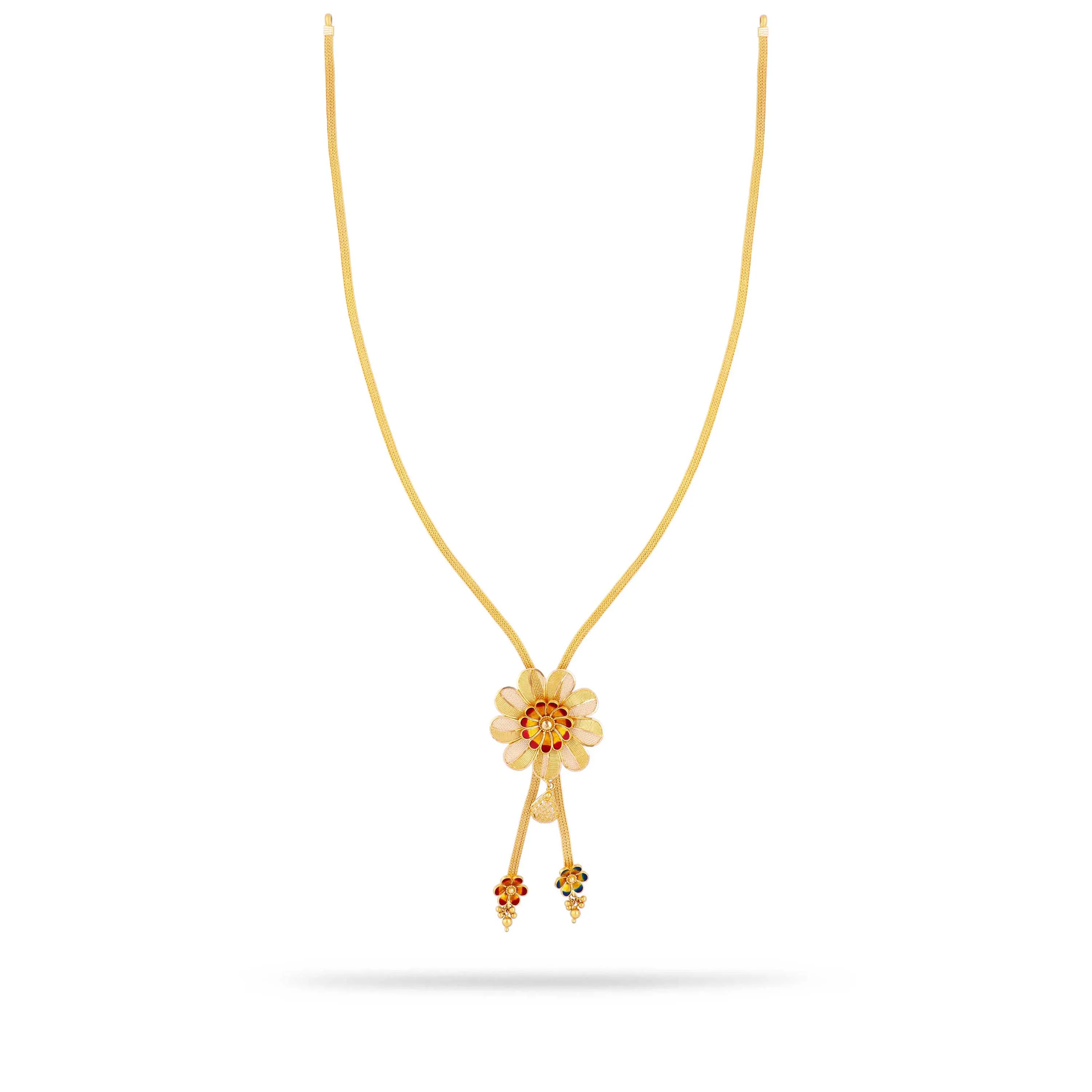 Senco Gold Chain Buy Sleek Knot Gold Chain Necklace Gold Necklace
