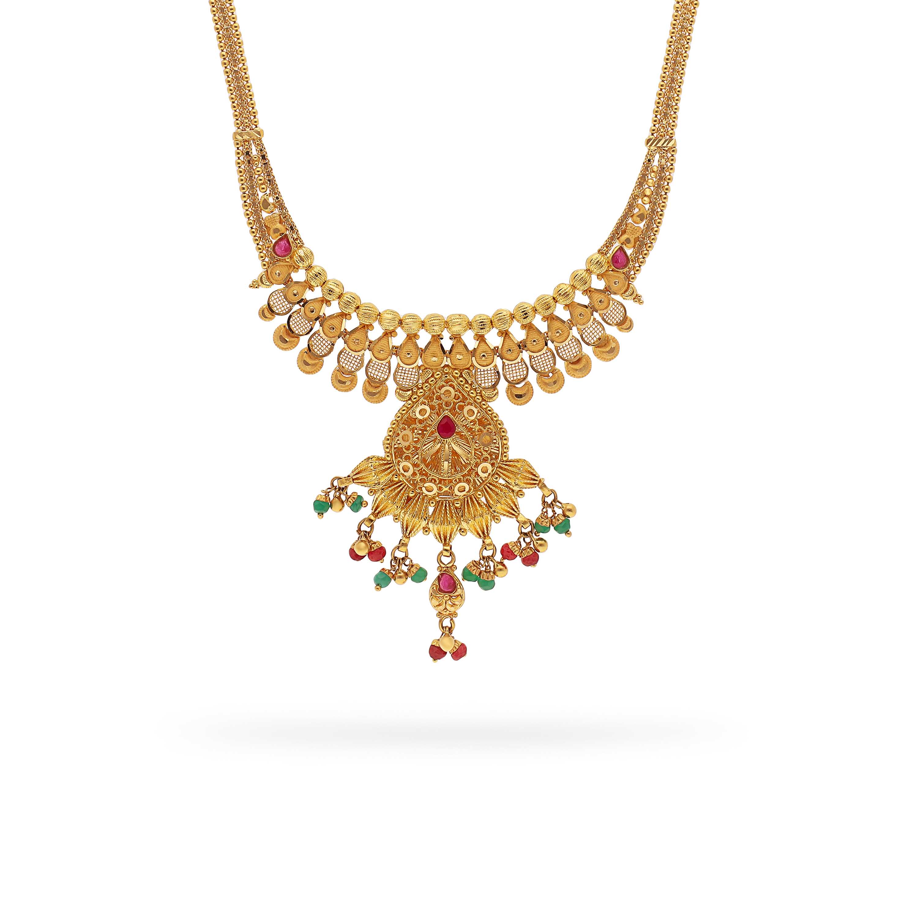 Lalitha Jewellery Lalchand Jewellers Necklace Designs With Price - Main Image