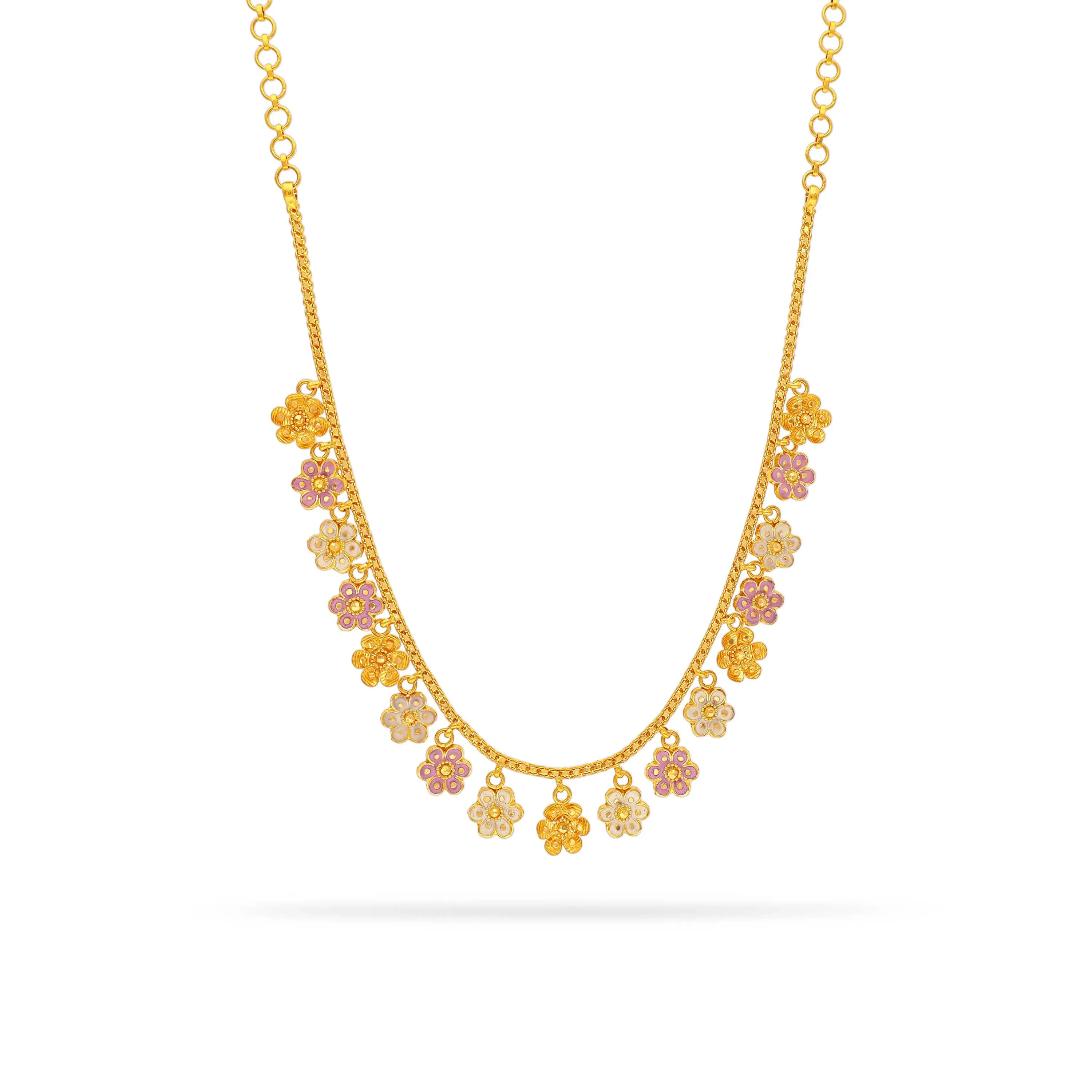 Anjali Jewellers Light Weight Necklace With Price Anjali Jewellers