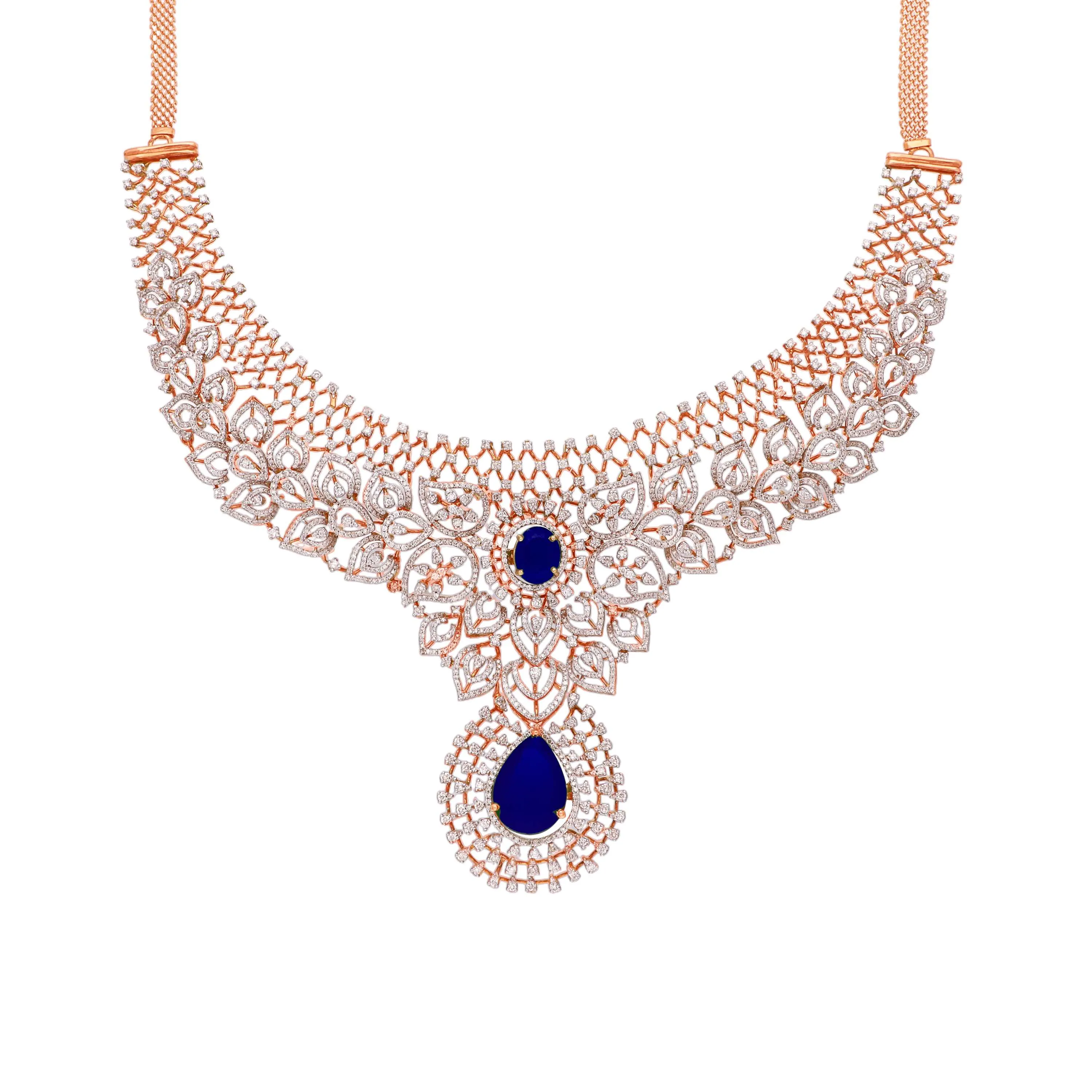 One Of Its Kind Studded 18KT Diamond Necklace