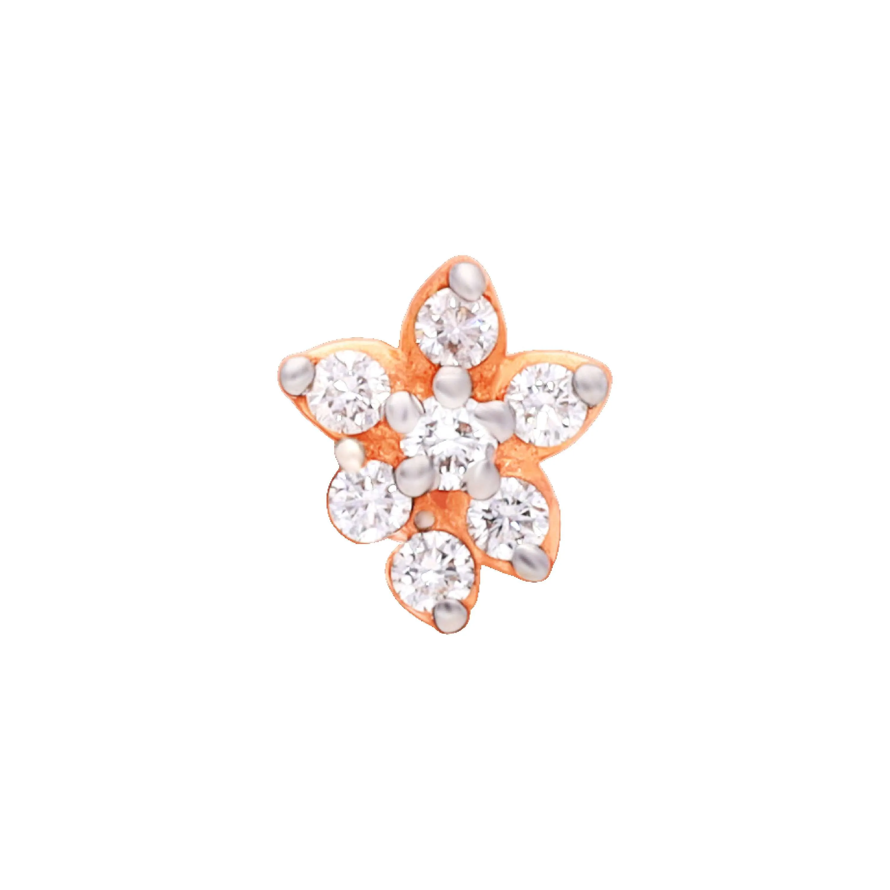 Rose Gold Plated Fancy Studs