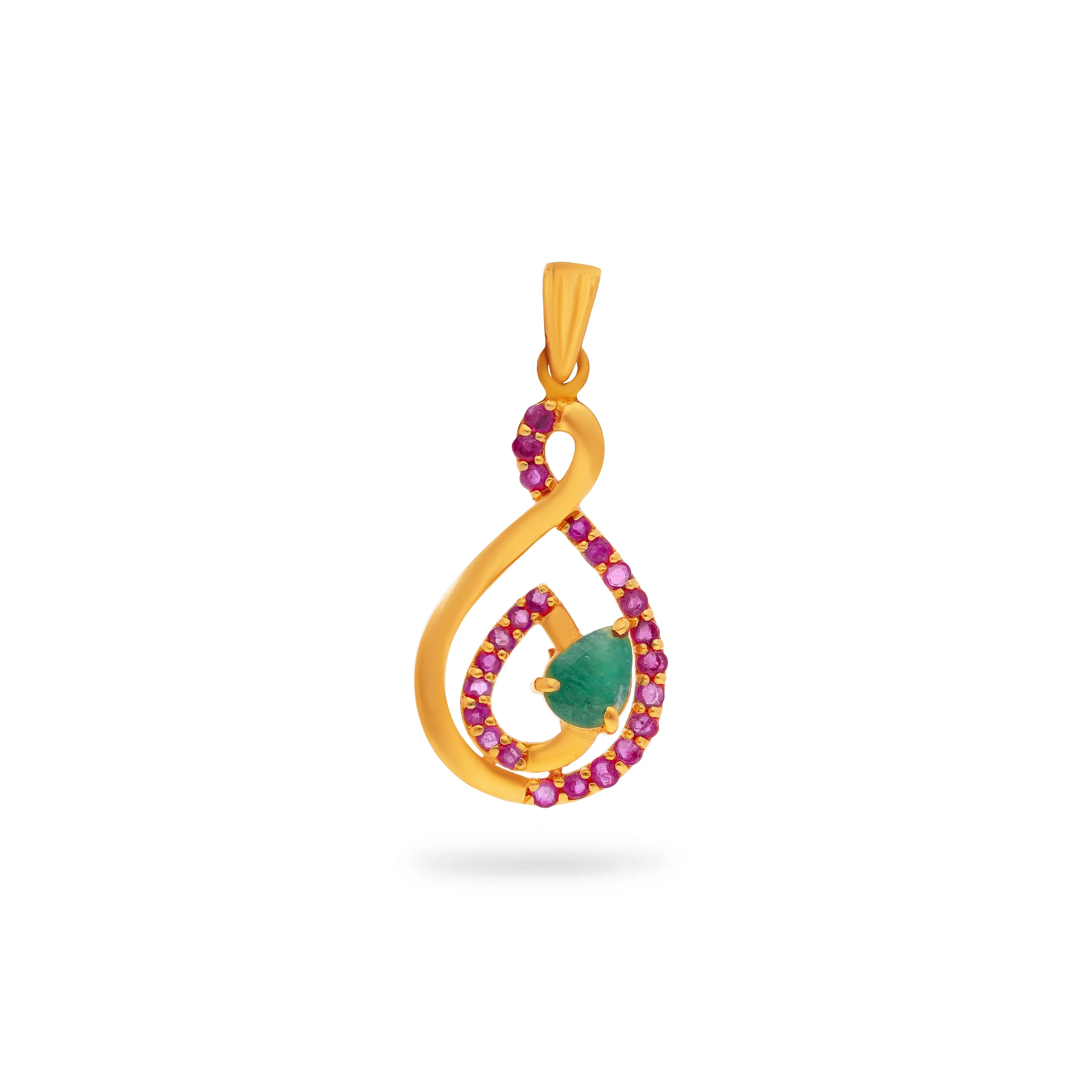 Studded And Detailed 22KT Gold Locket For Women