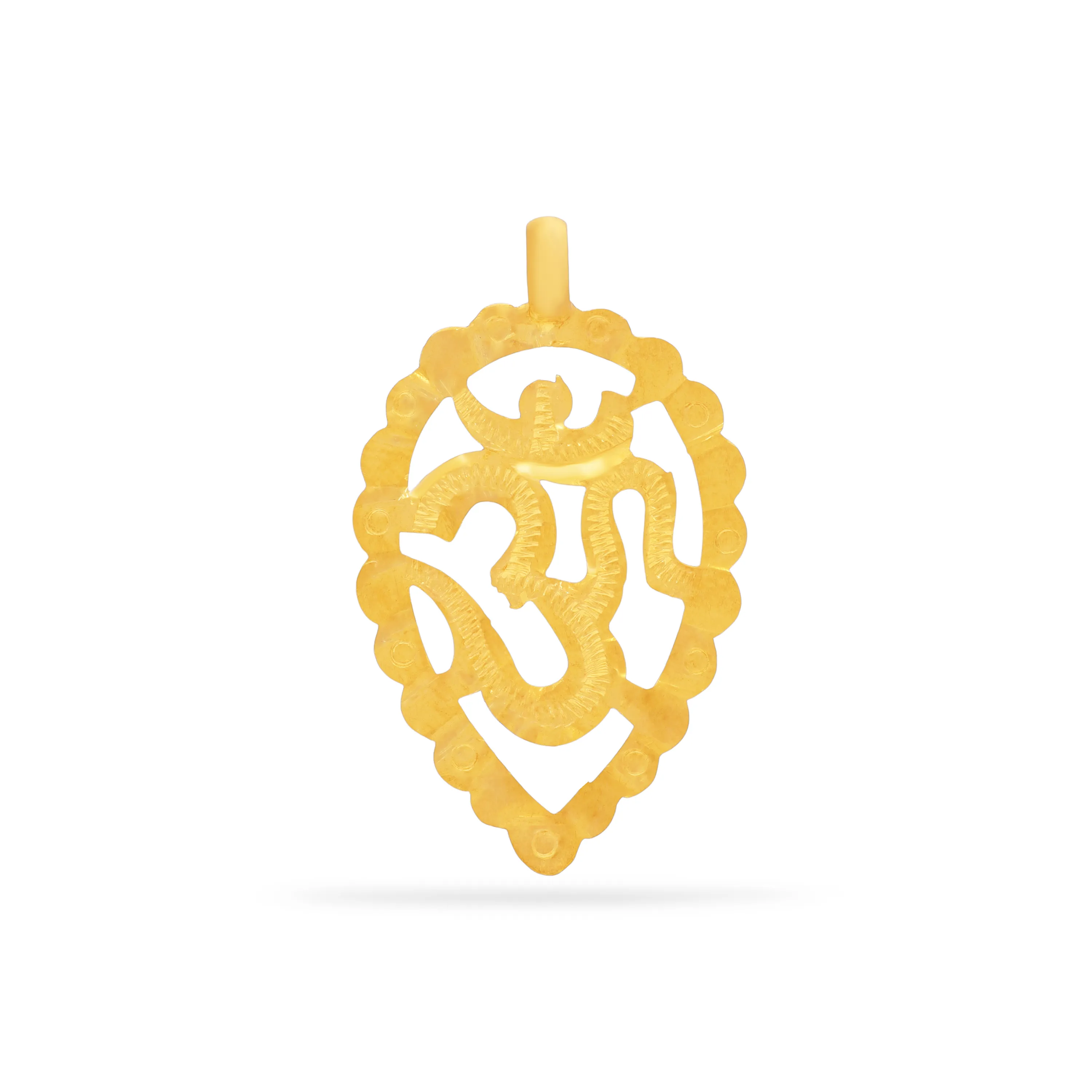 Traditionally Crafted And Detailed 22KT Gold Thali