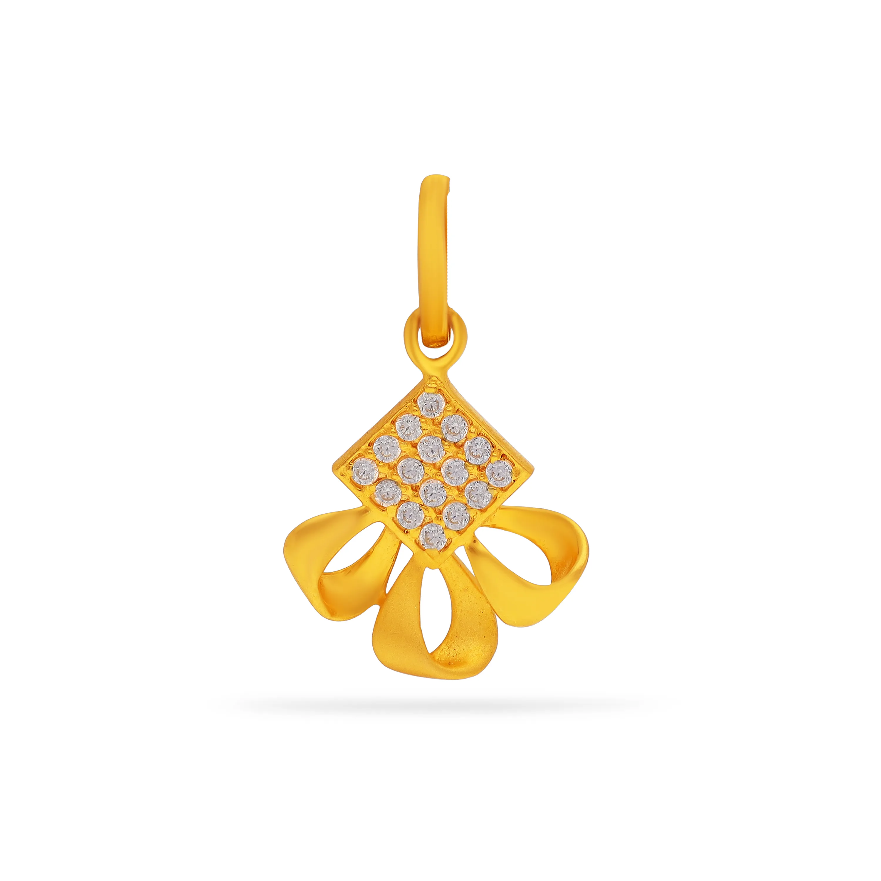 Studded And Detailed 22KT Gold Locket For Women