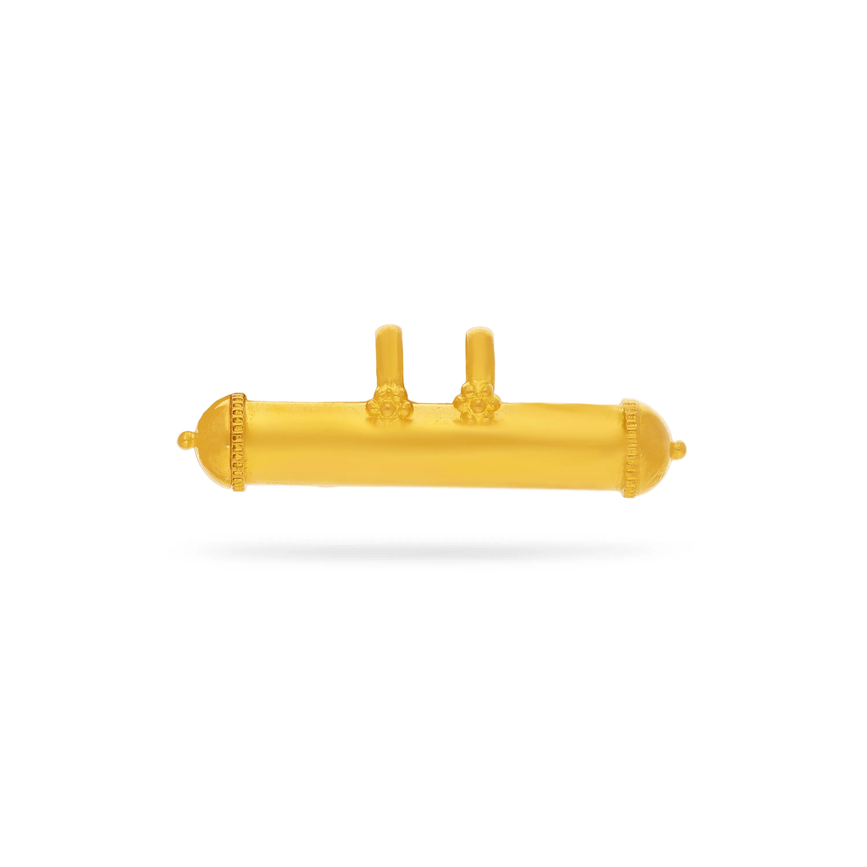 Traditionally Crafted And Detailed 22KT Gold Thaitha Pendant