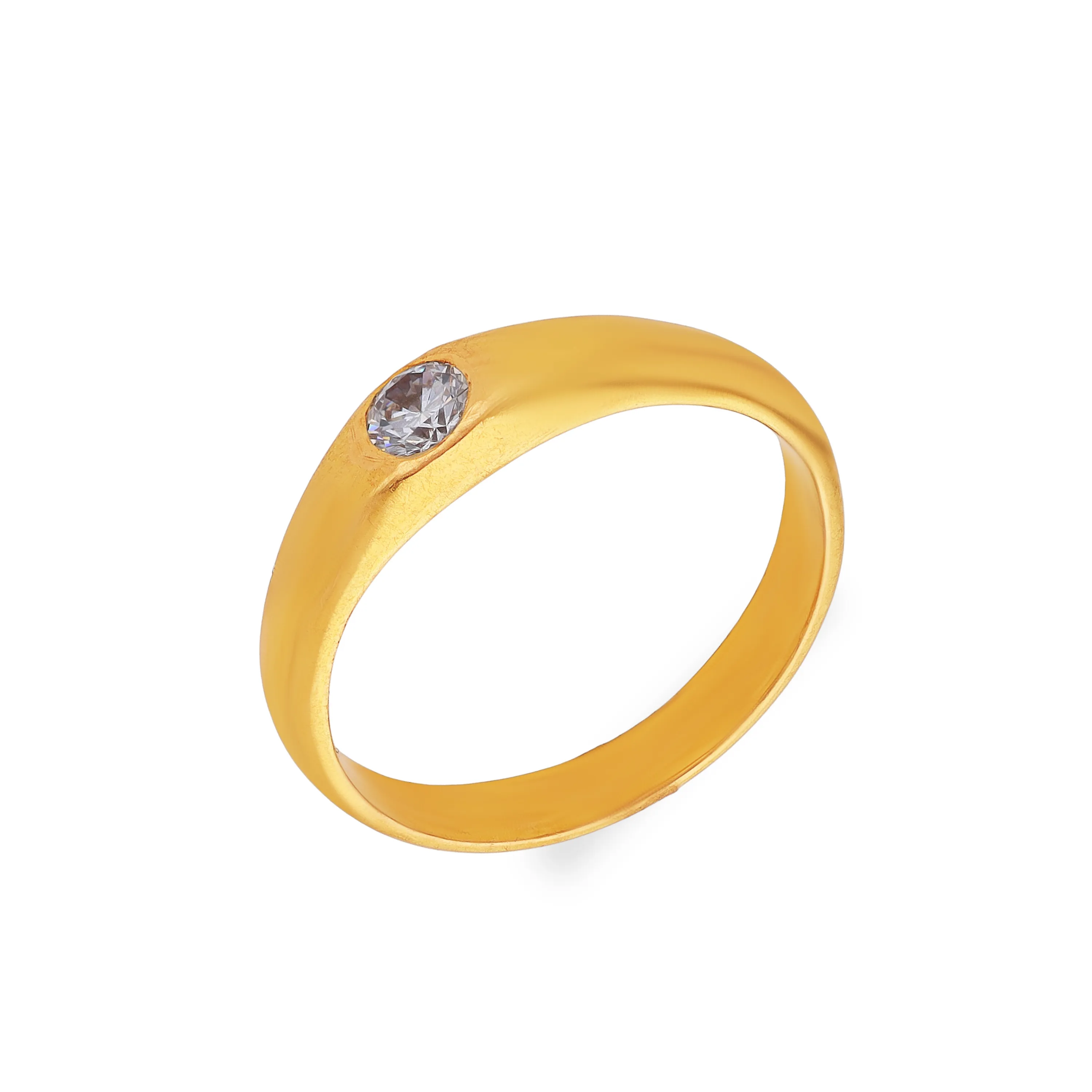 Classic Finely Detailed And Crafted 22KT Gold Ring