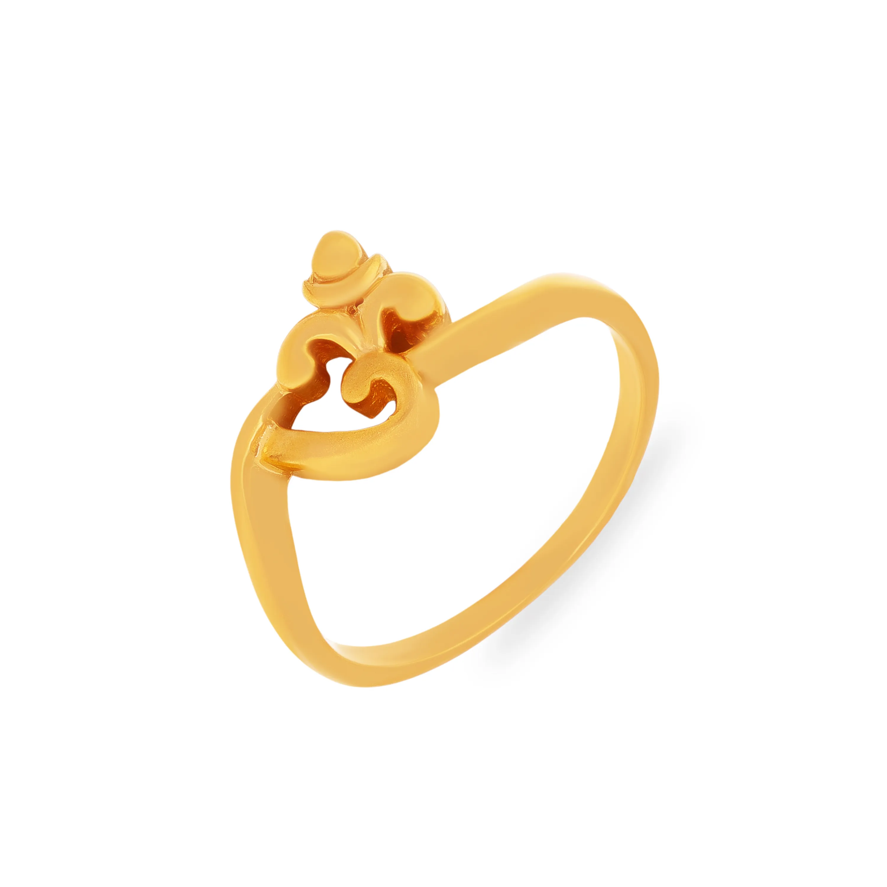 Classic Finely Detailed And Crafted 22KT Gold Ring