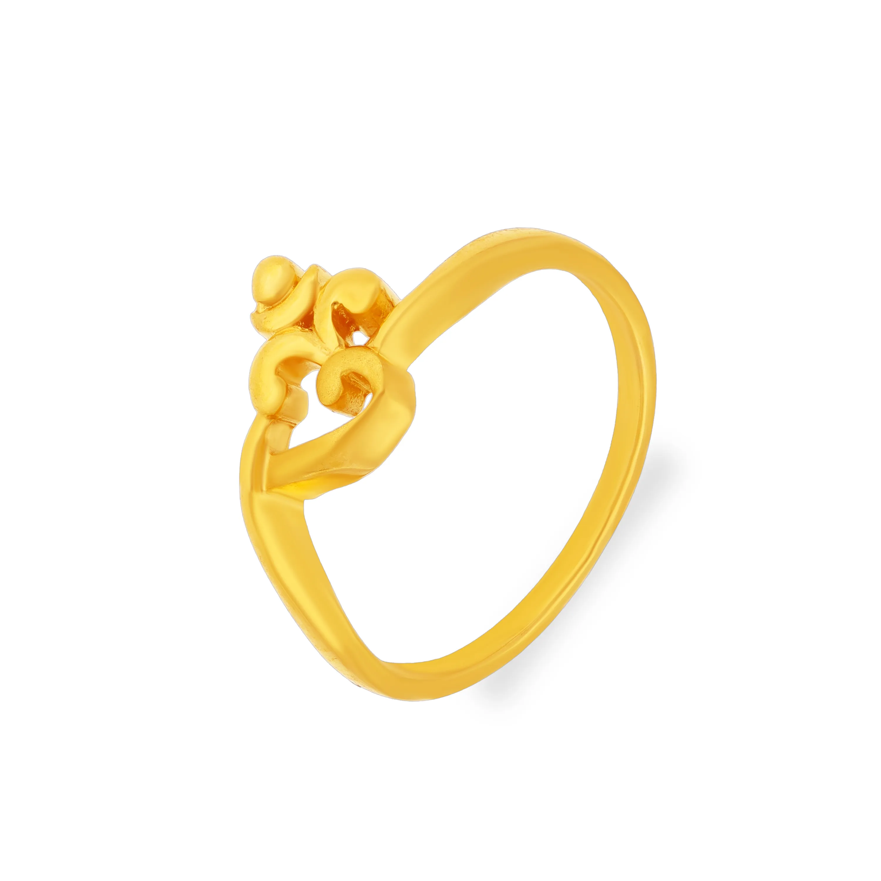 Classic Finely Detailed And Crafted 22KT Gold Ring