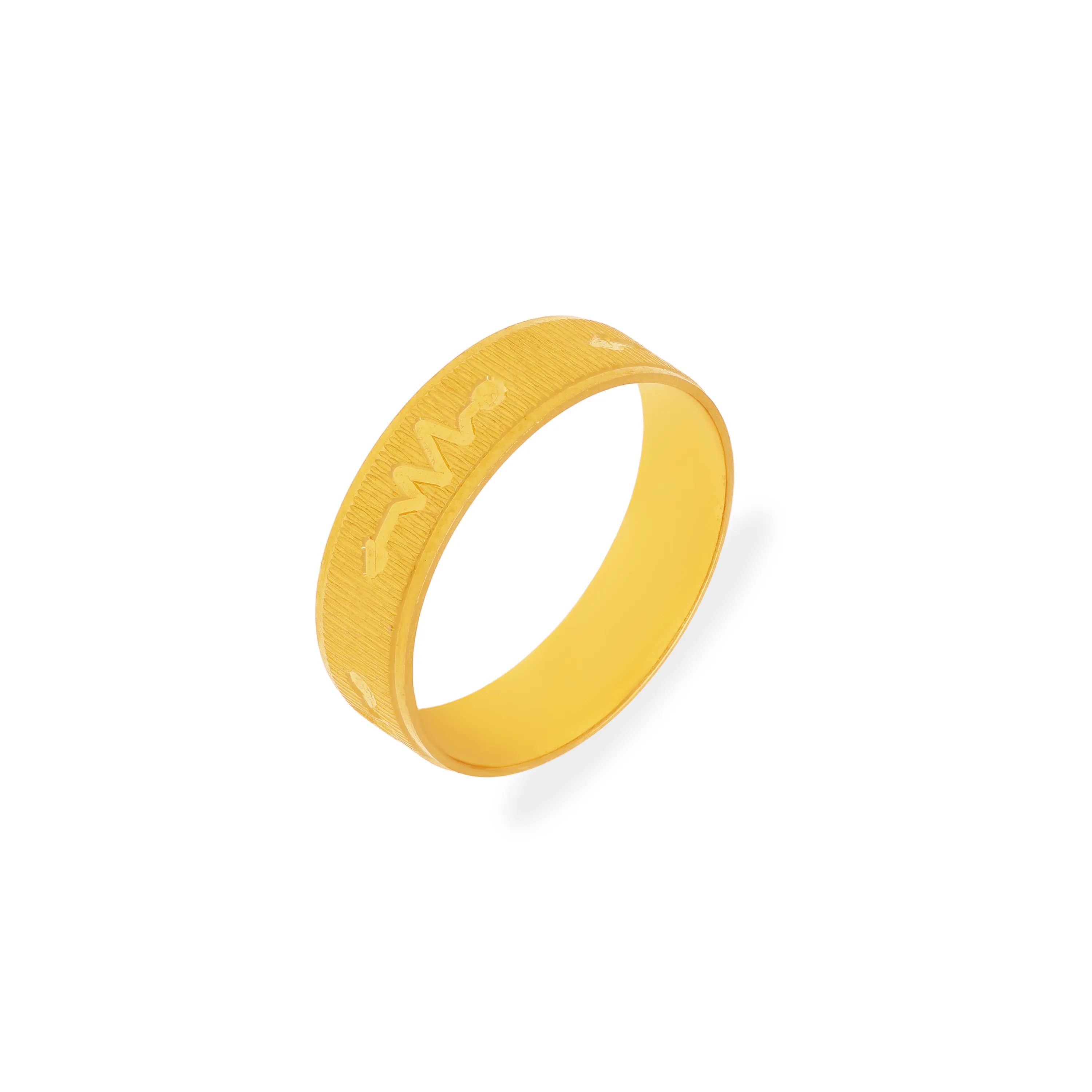 Gold Rong's Finely Detailed 22KT Gold Ring For Women