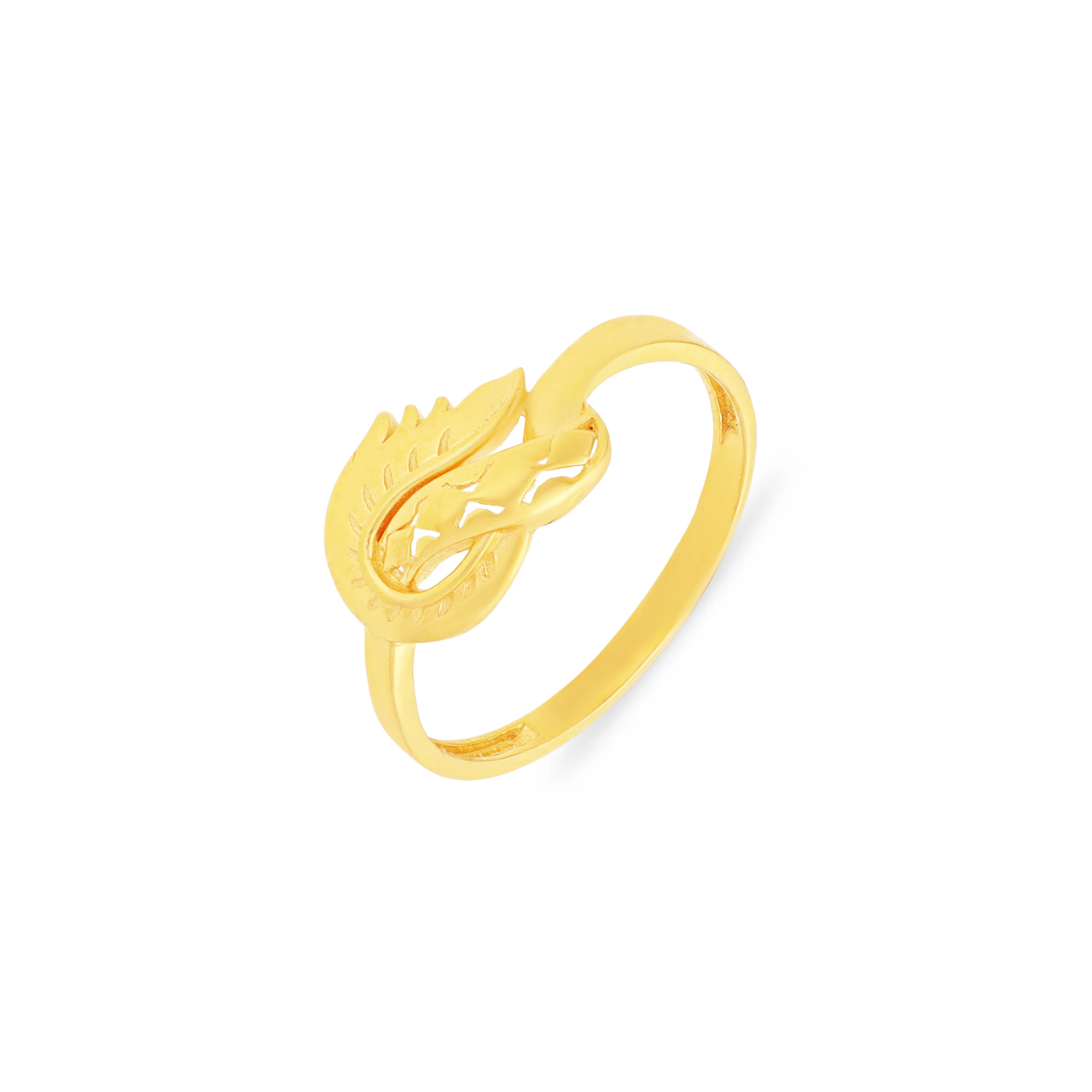 Classic Finely Detailed And Crafted 22KT Gold Ring