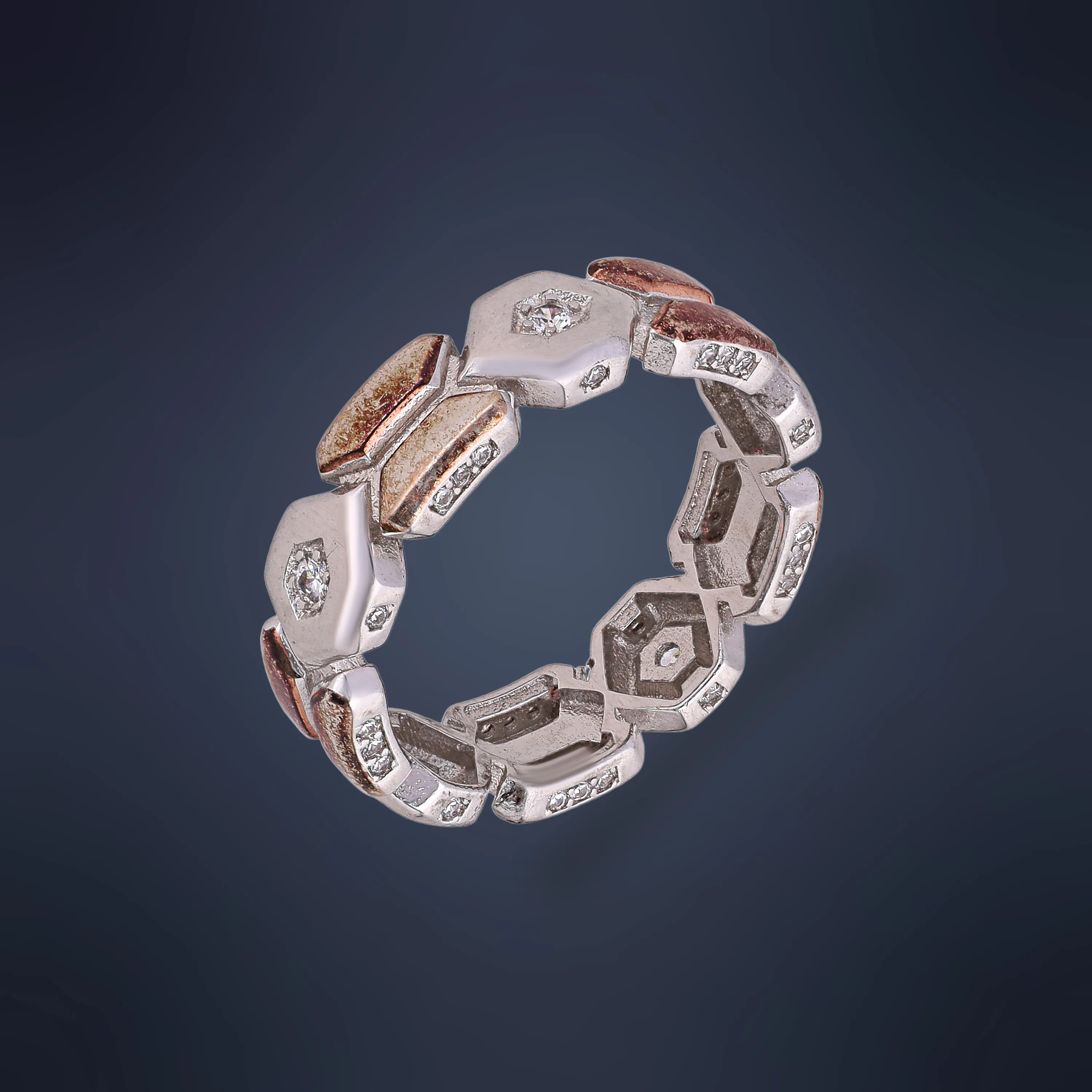 Finely Detailed And Crafted Silver Ring