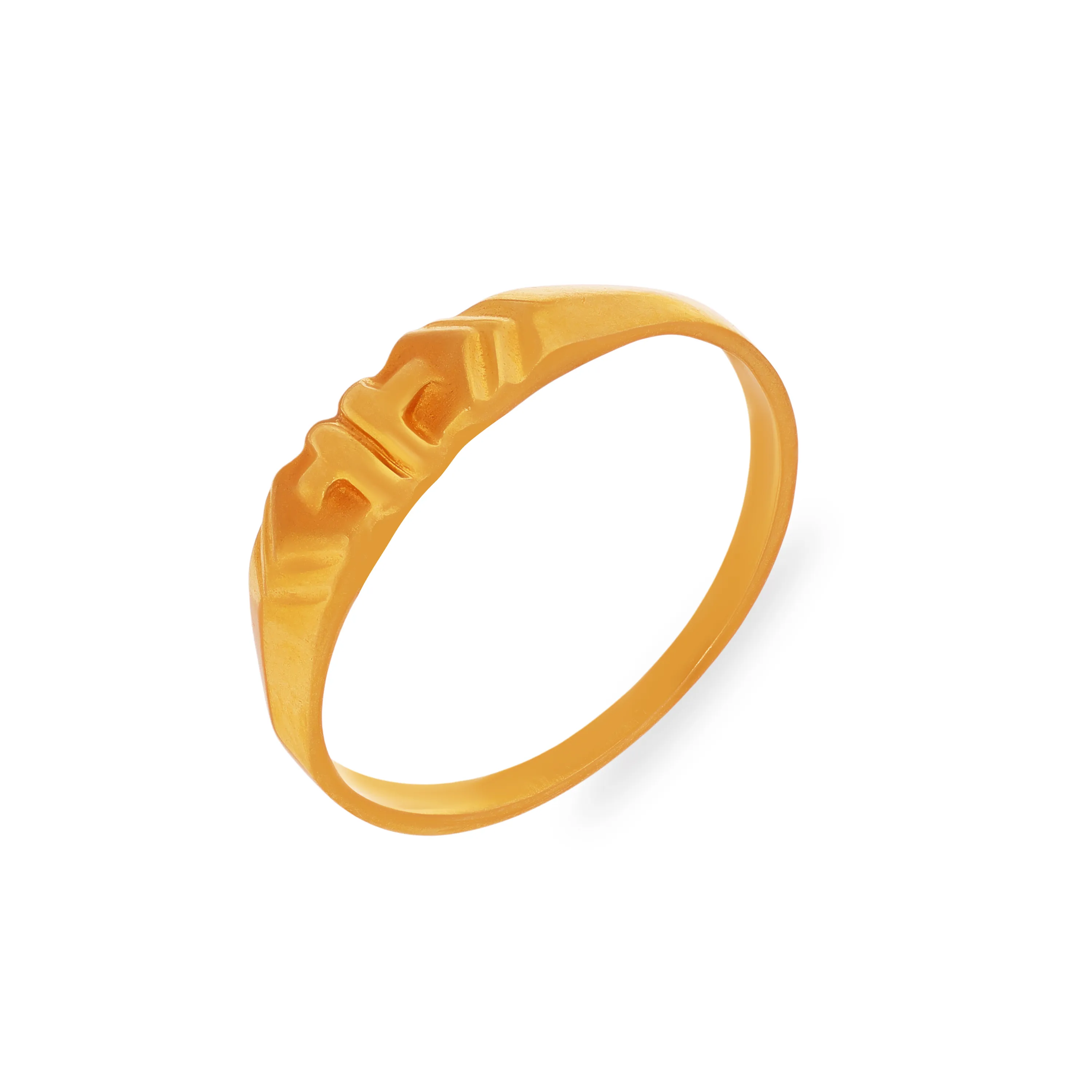 Classic Finely Detailed And Crafted 22KT Gold Ring For Women