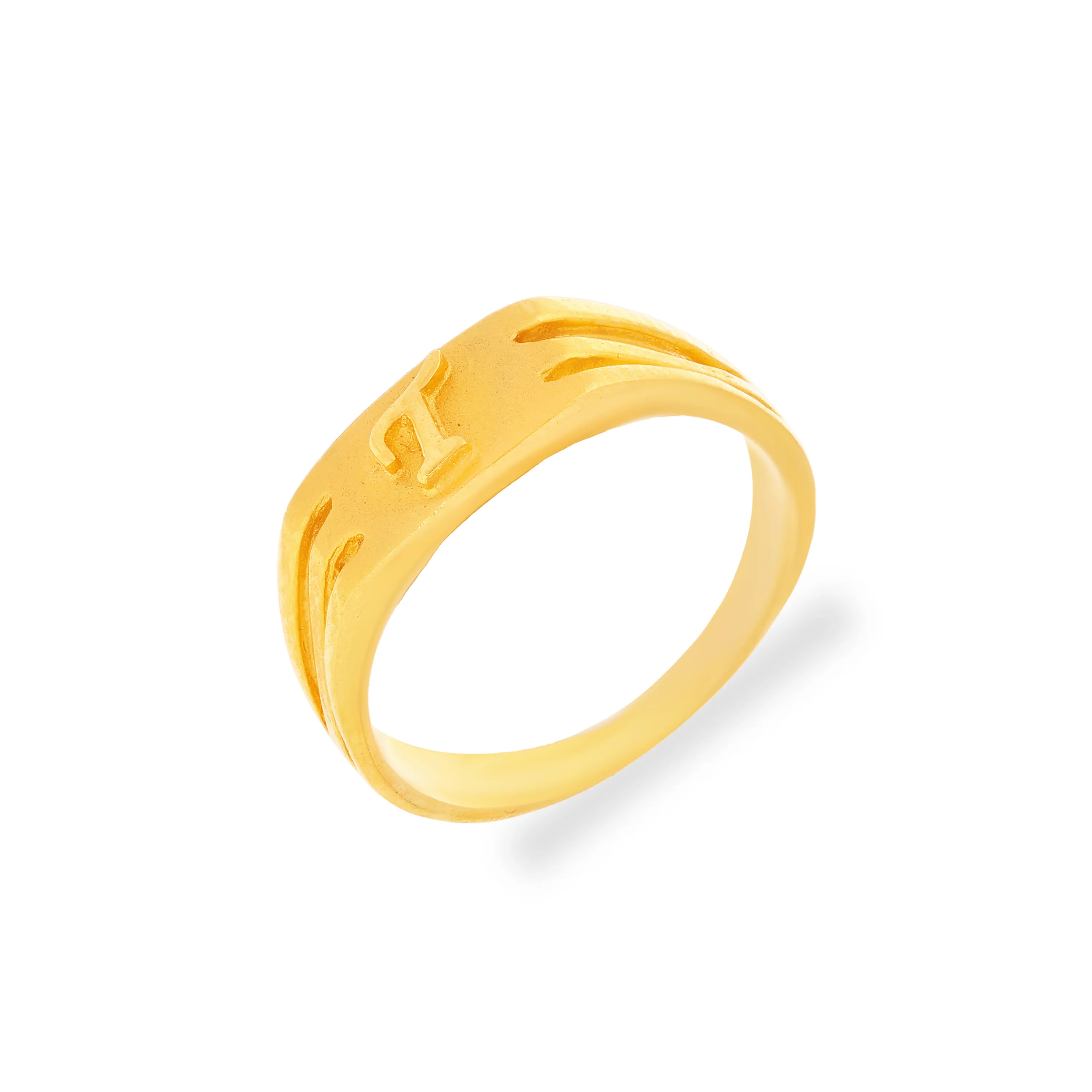 Classic Finely Detailed And Crafted 22KT Gold Ring