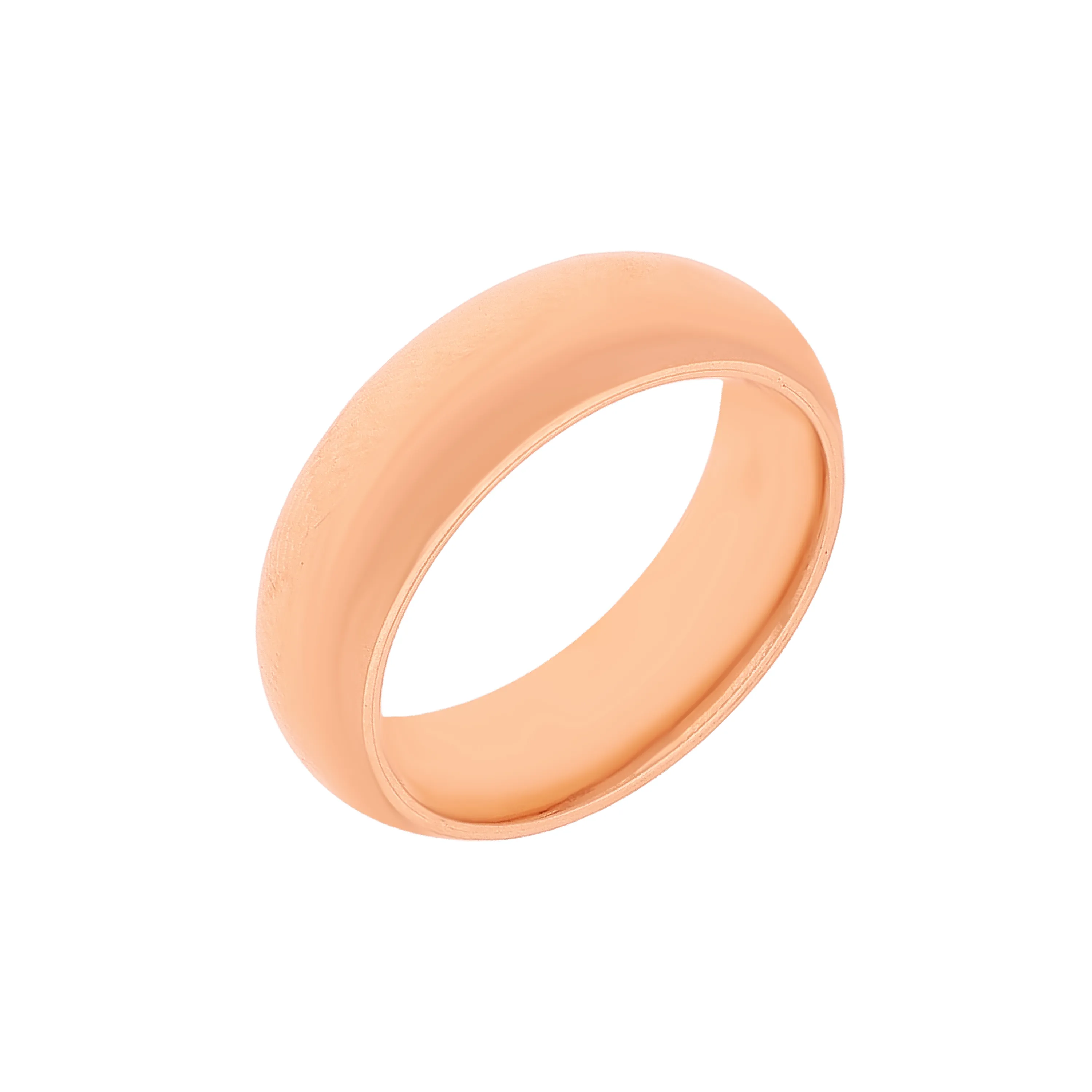 Classic Finely Detailed And Crafted 18KT Rose Gold Ring 