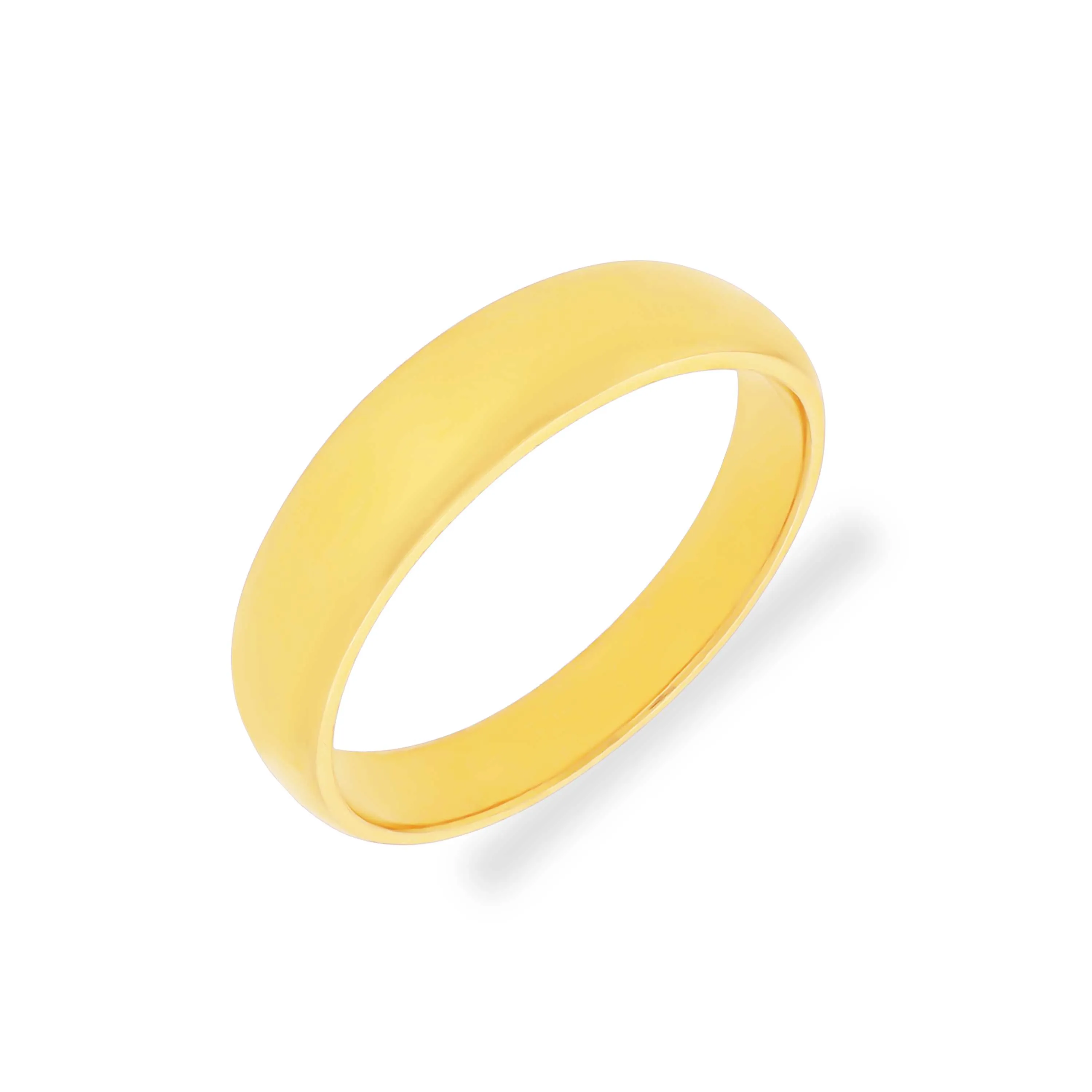 Traditionally Crafted And Detailed 22KT Gold Ring For Men