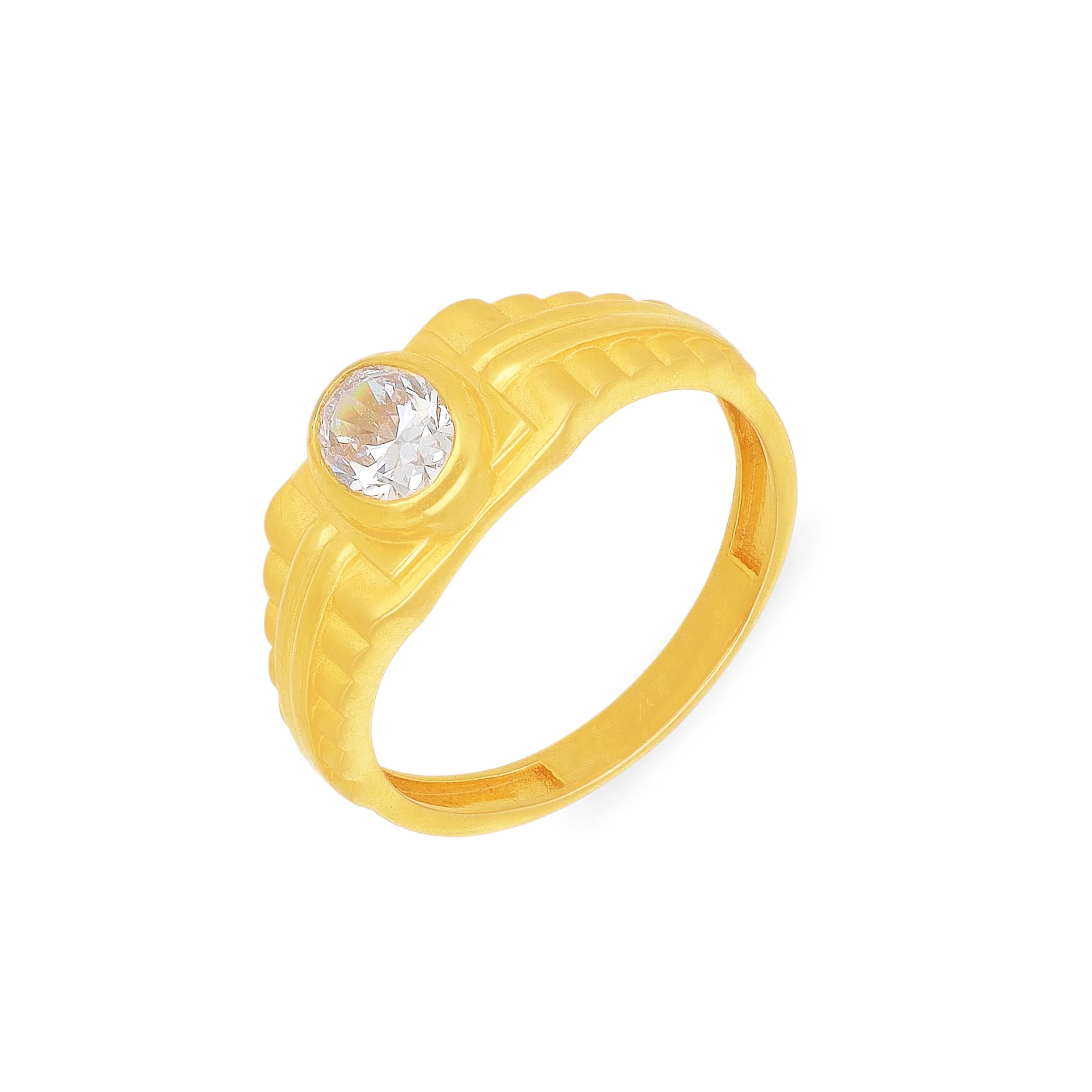 Classic Finely Detailed And Crafted 22KT Gold Ring